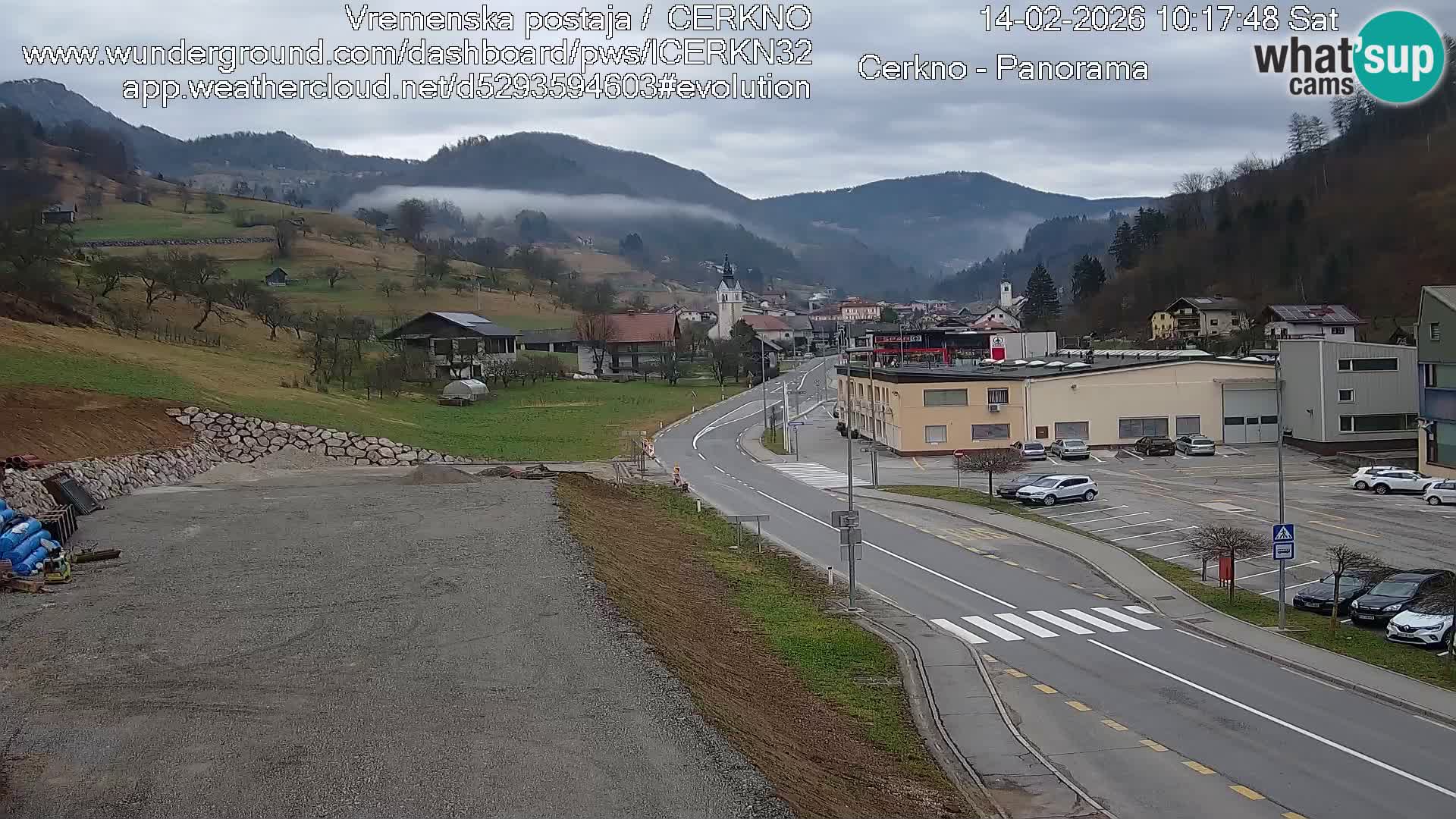 Webcam Ingresso Città di Cerkno