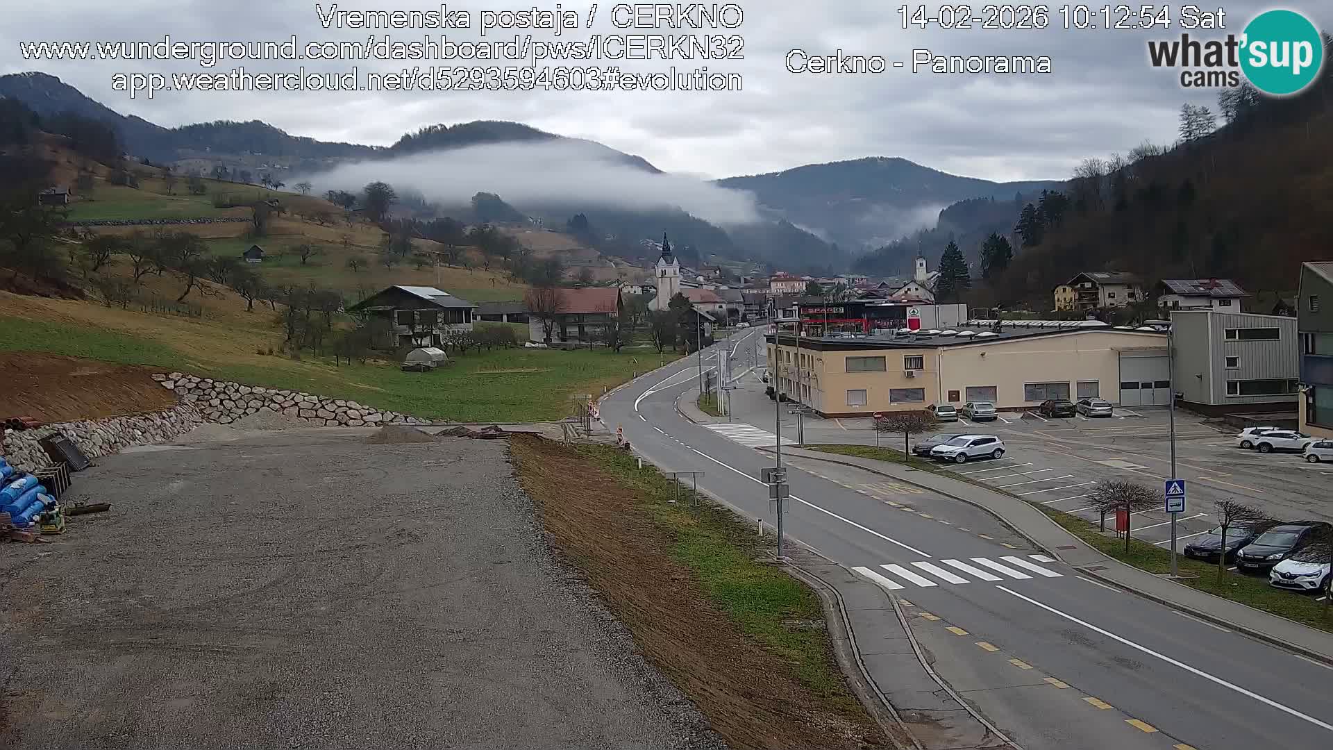 Webcam Ingresso Città di Cerkno