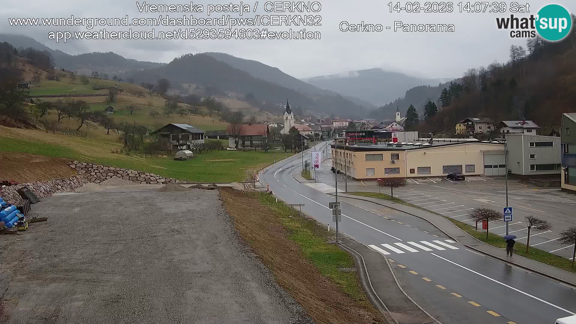 Cerkno Stadteingang Live-Webcam