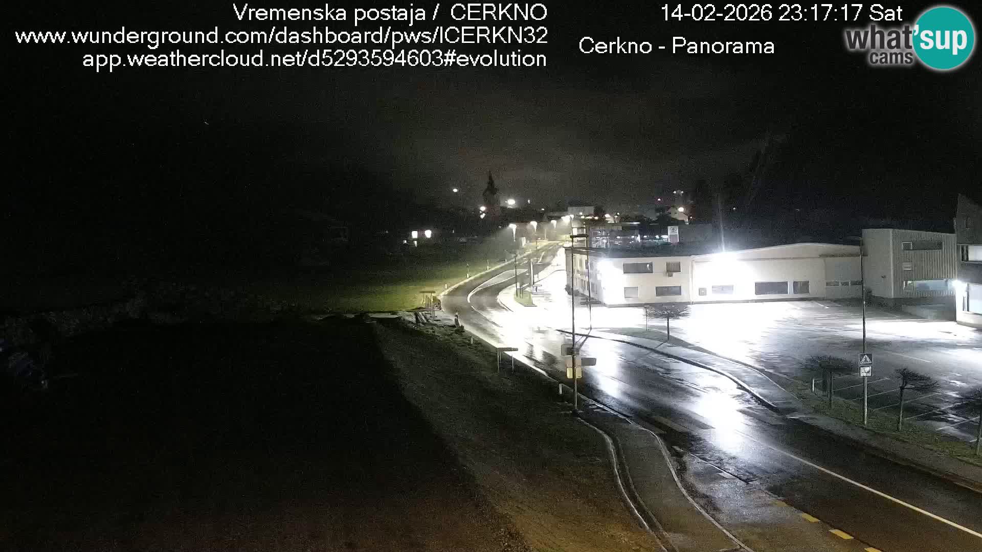 Webcam Ingresso Città di Cerkno