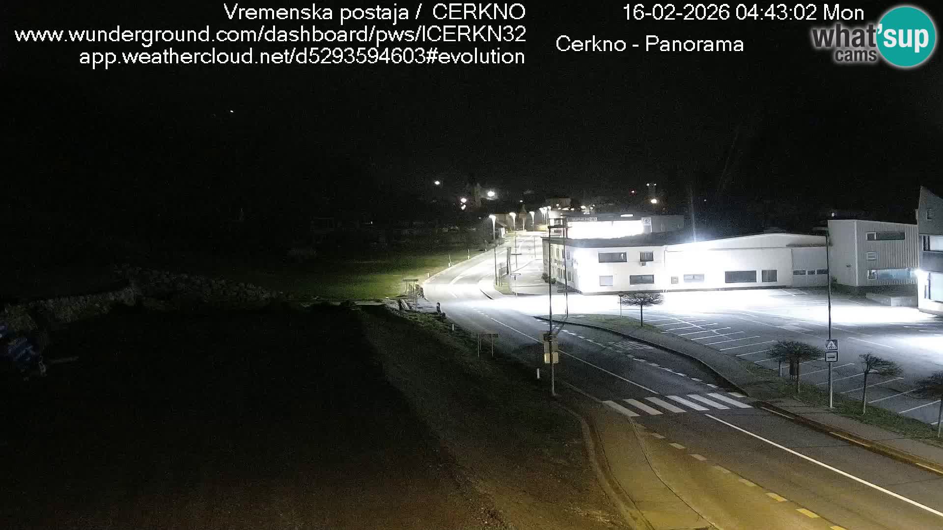 Webcam Ingresso Città di Cerkno