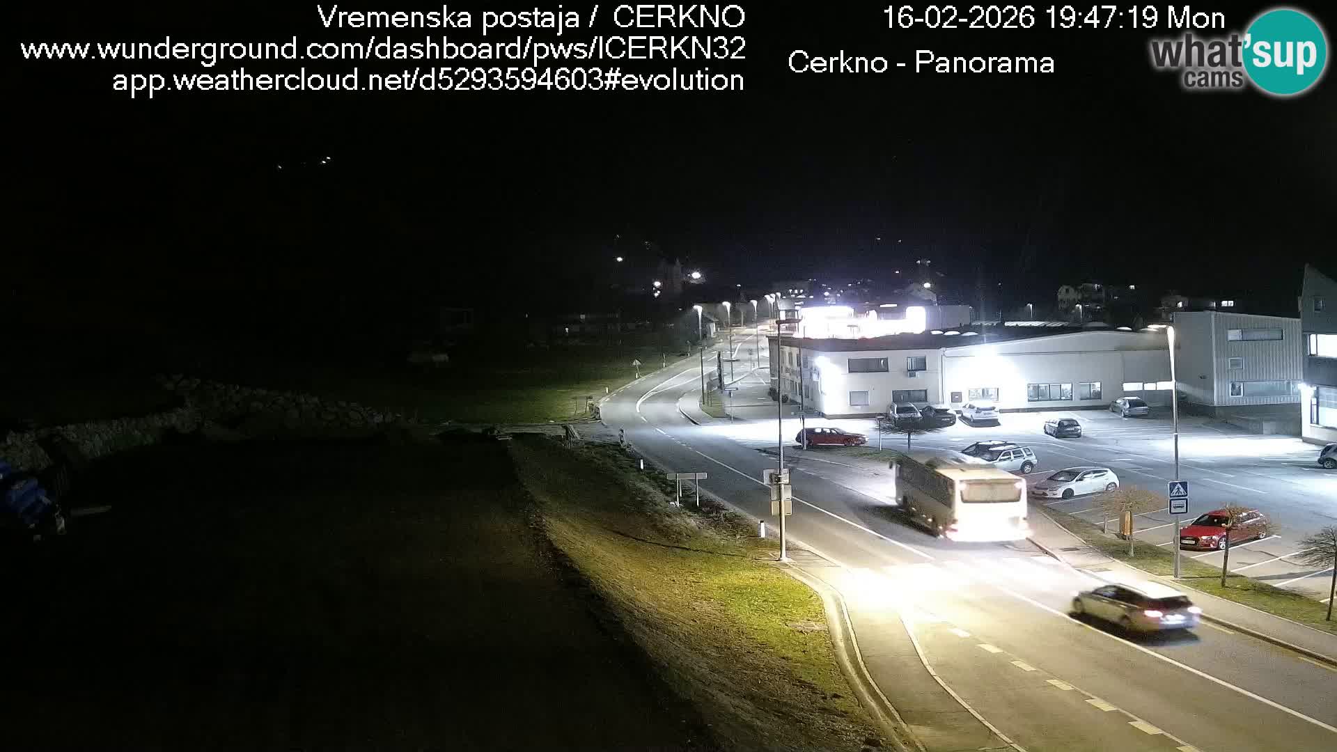 Cerkno ulaz u grad – Kamera uživo