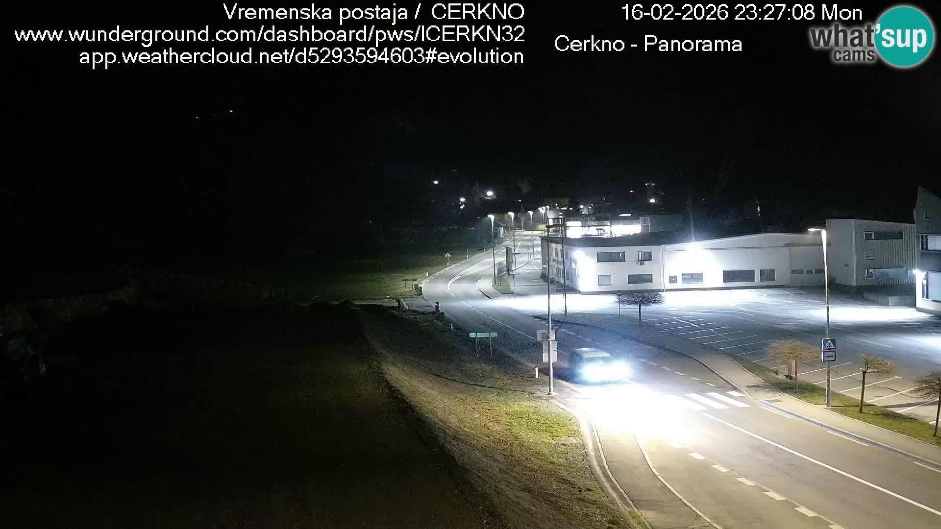 Cerkno Stadteingang Live-Webcam