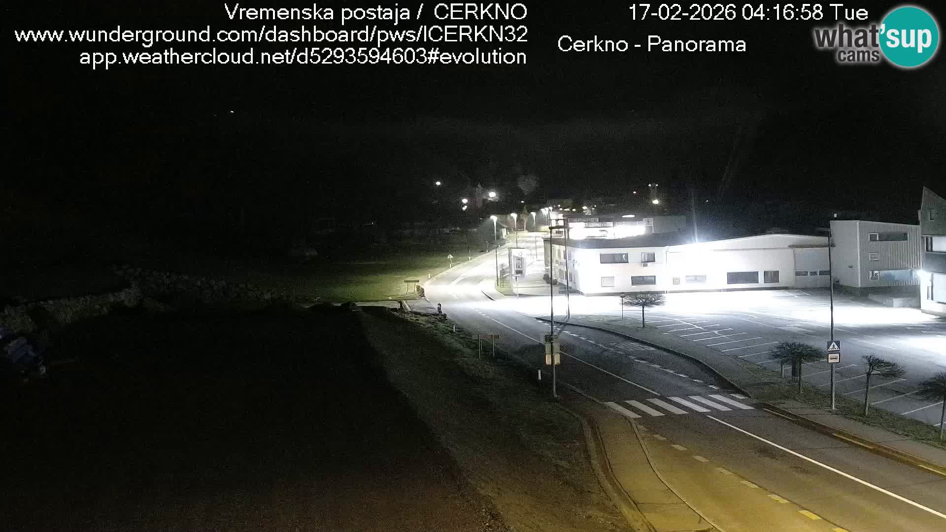 Webcam Ingresso Città di Cerkno