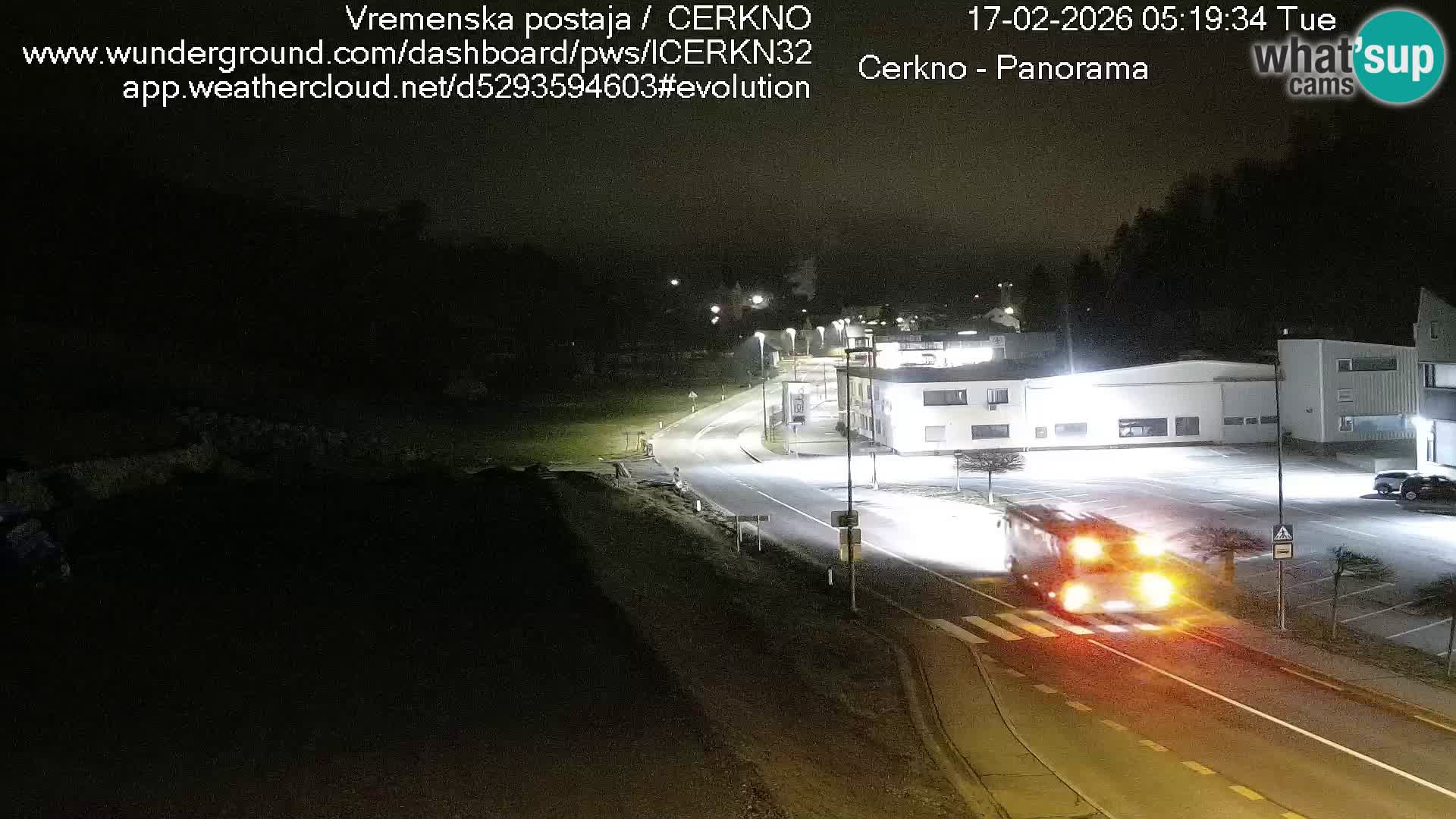 Webcam Ingresso Città di Cerkno