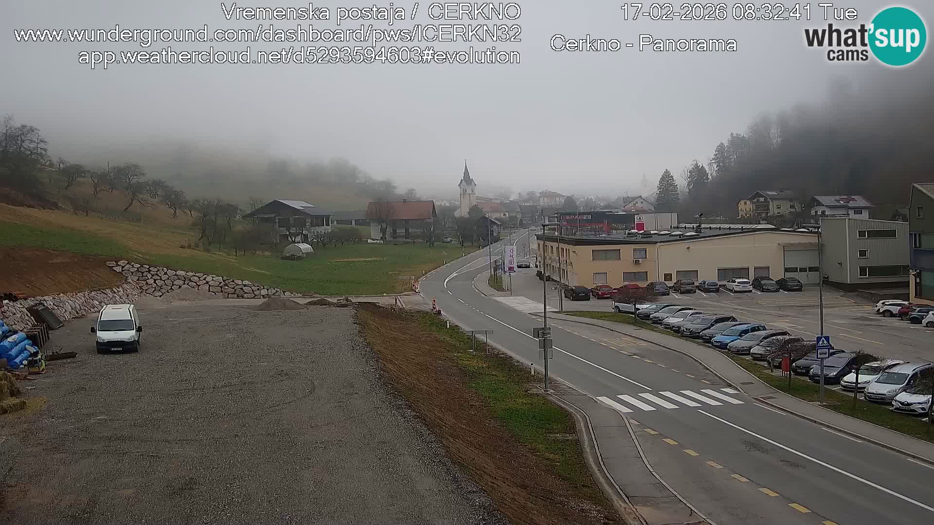 Cerkno Stadteingang Live-Webcam