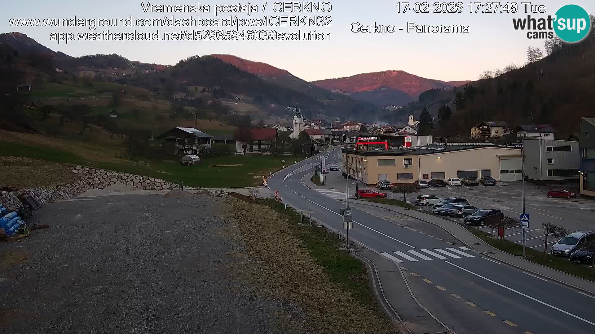 Cerkno vhod v mesto