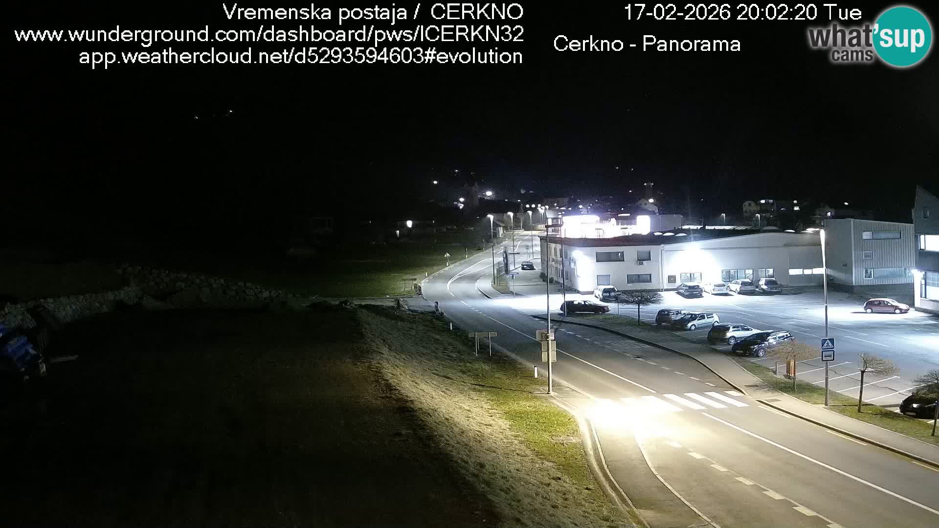 Cerkno ulaz u grad – Kamera uživo