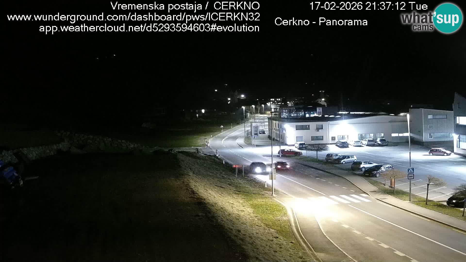 Cerkno Stadteingang Live-Webcam