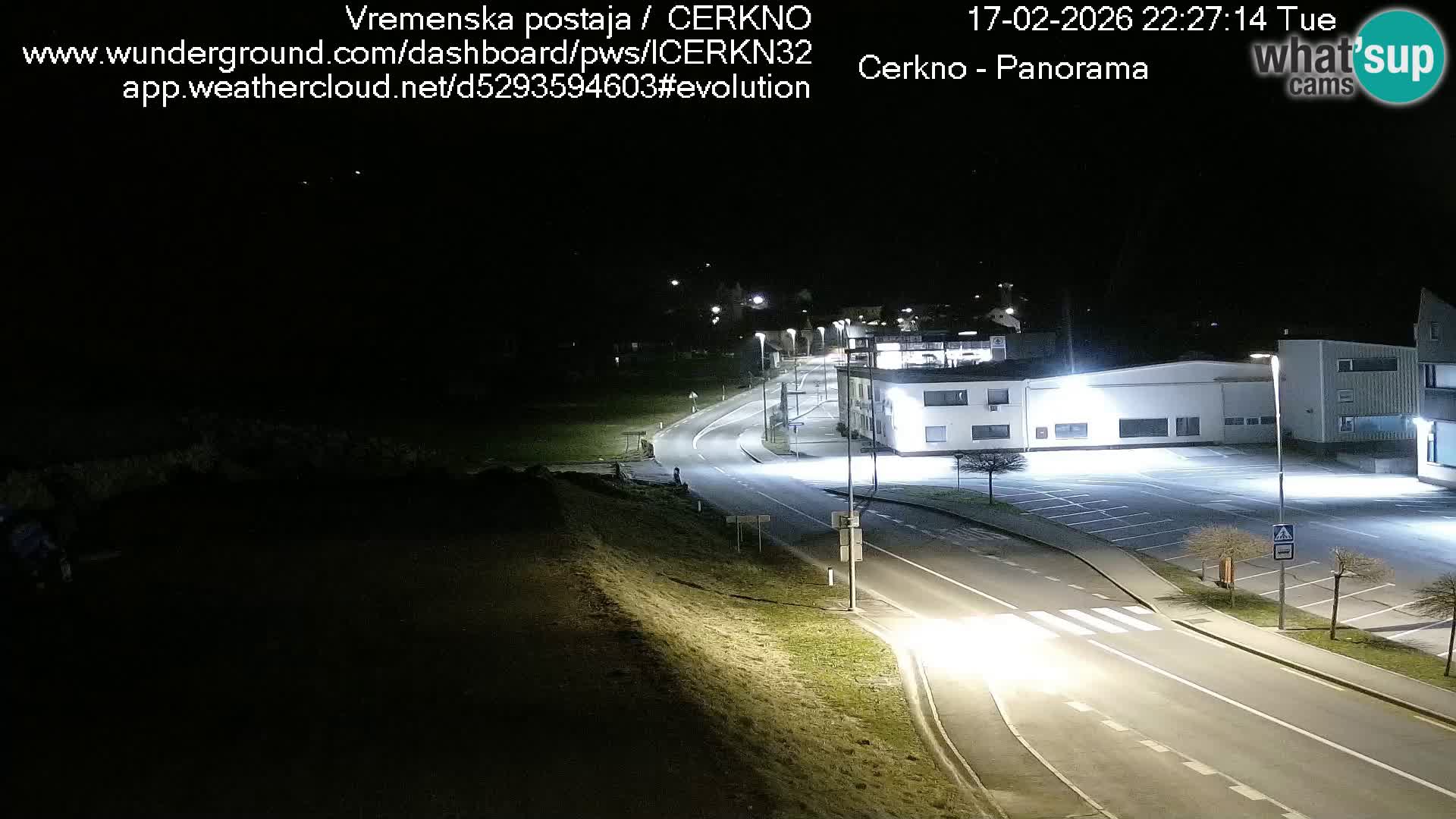 Cerkno Stadteingang Live-Webcam