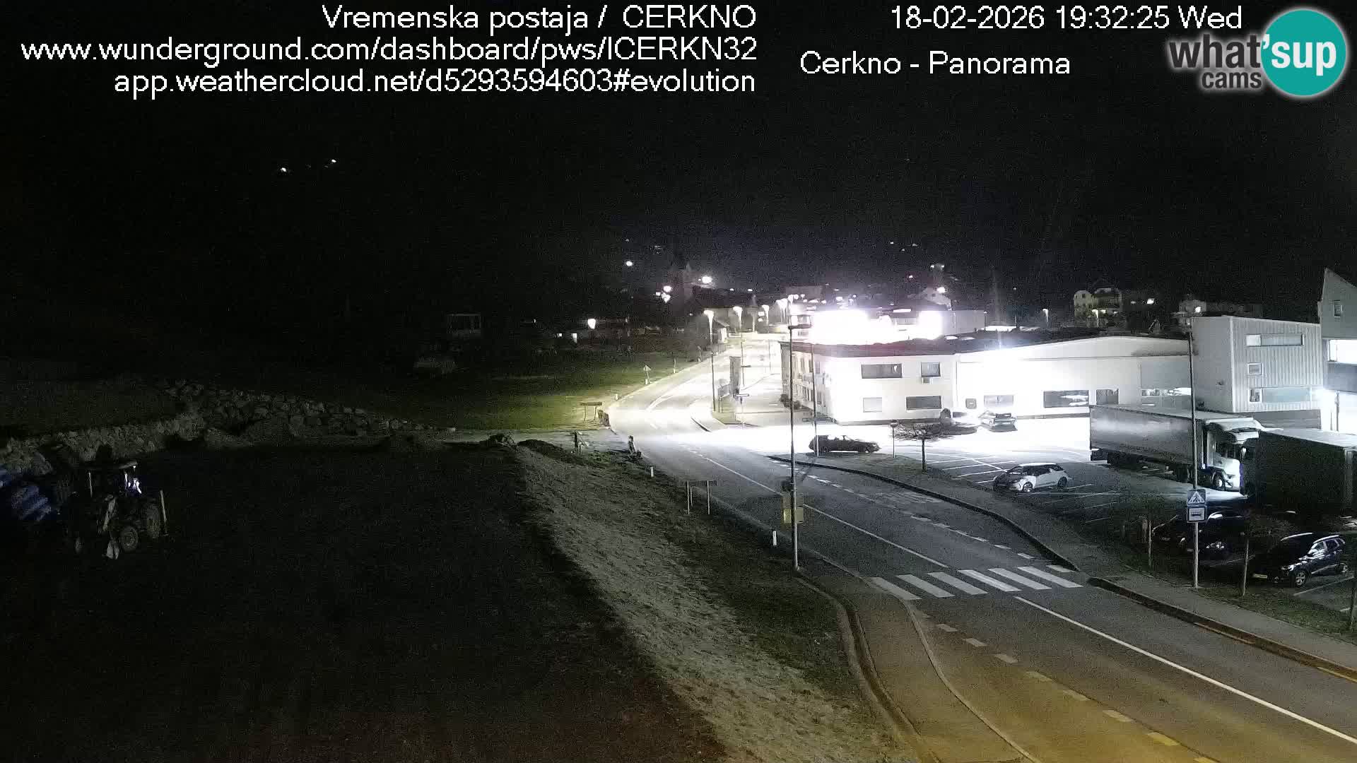 Cerkno Stadteingang Live-Webcam