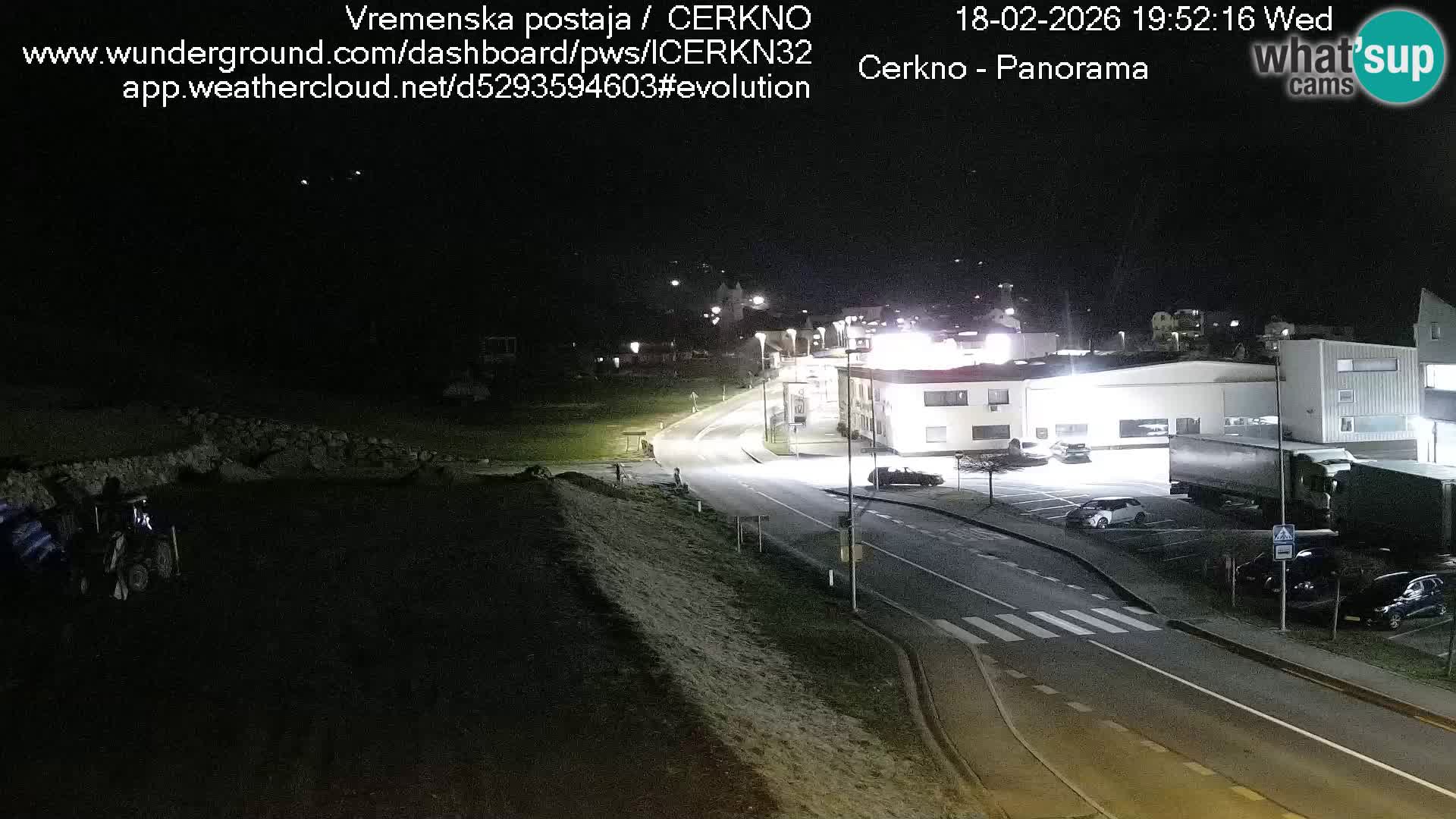 Cerkno Stadteingang Live-Webcam