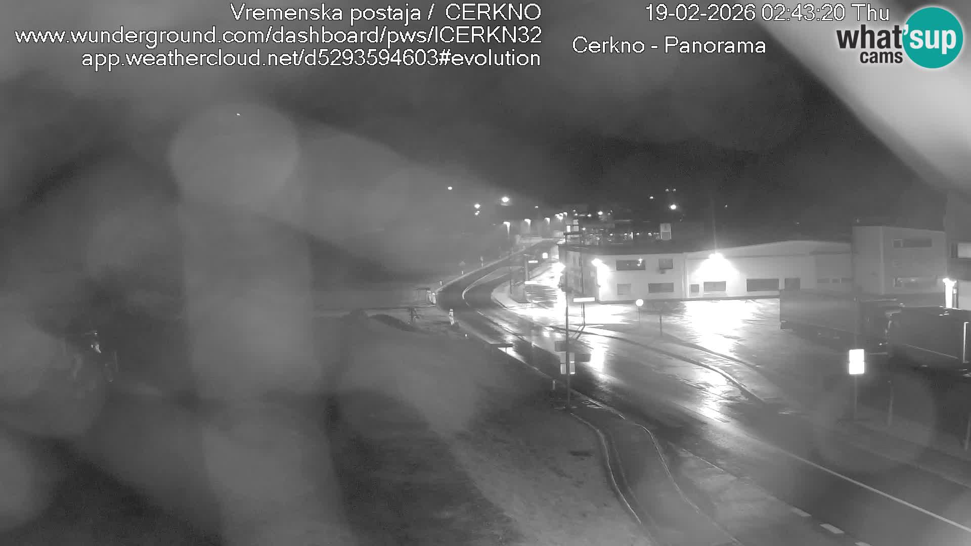 Webcam Ingresso Città di Cerkno