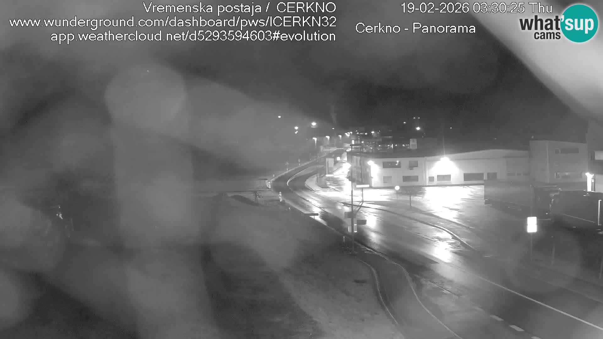 Cerkno ulaz u grad – Kamera uživo