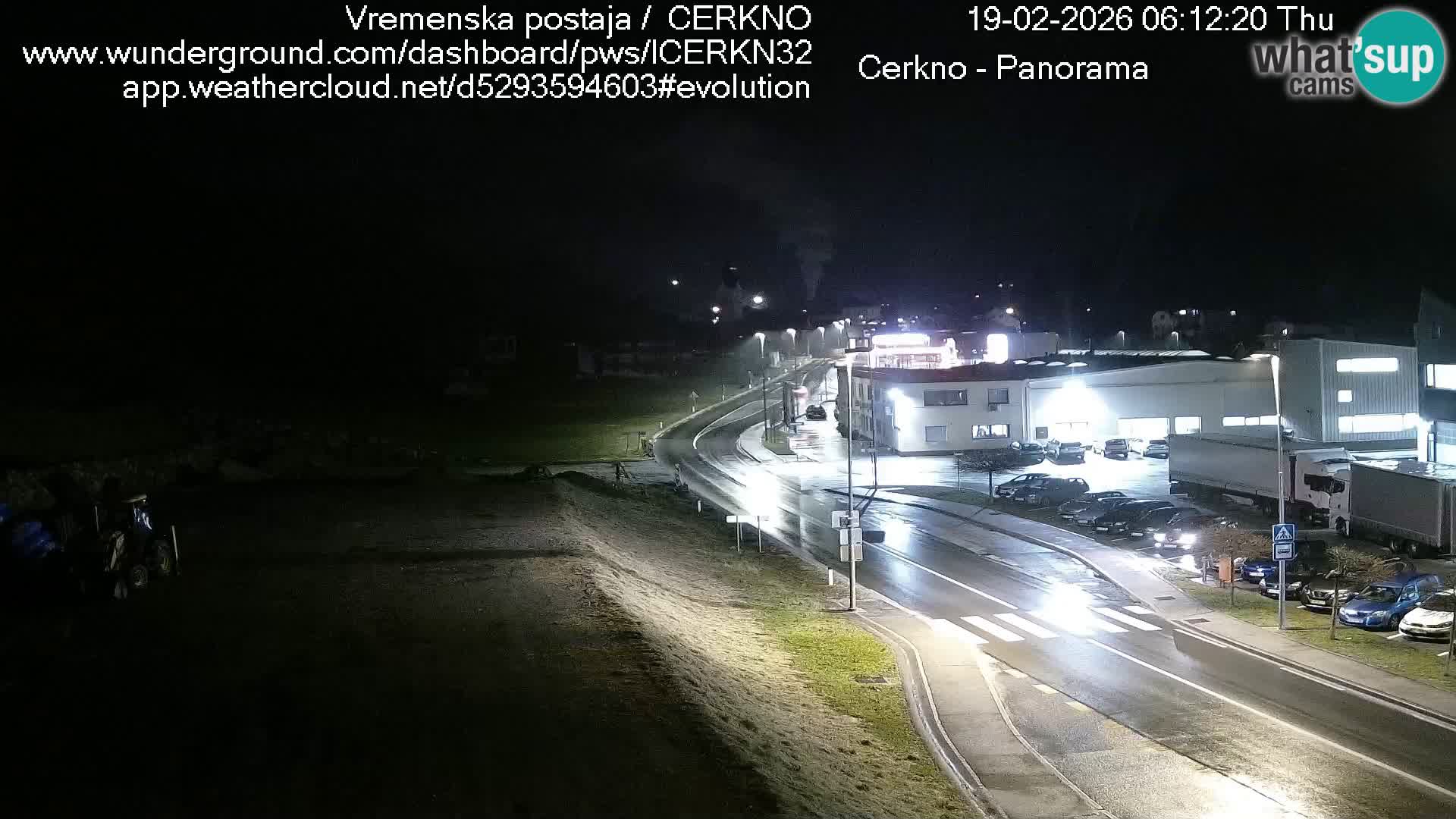 Cerkno Stadteingang Live-Webcam