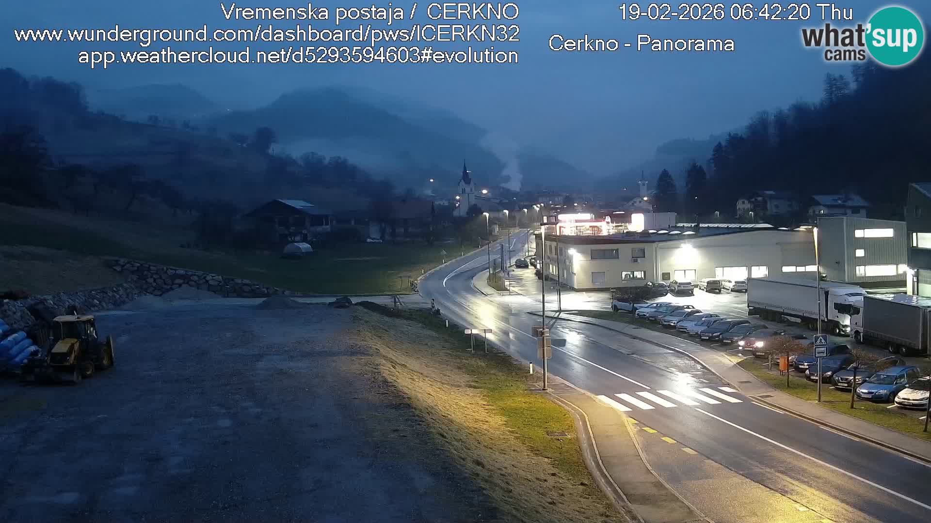 Cerkno Stadteingang Live-Webcam
