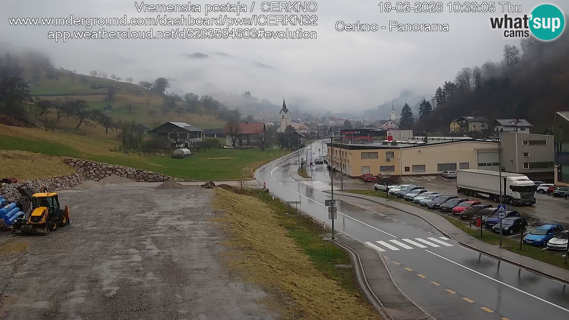 Webcam Ingresso Città di Cerkno