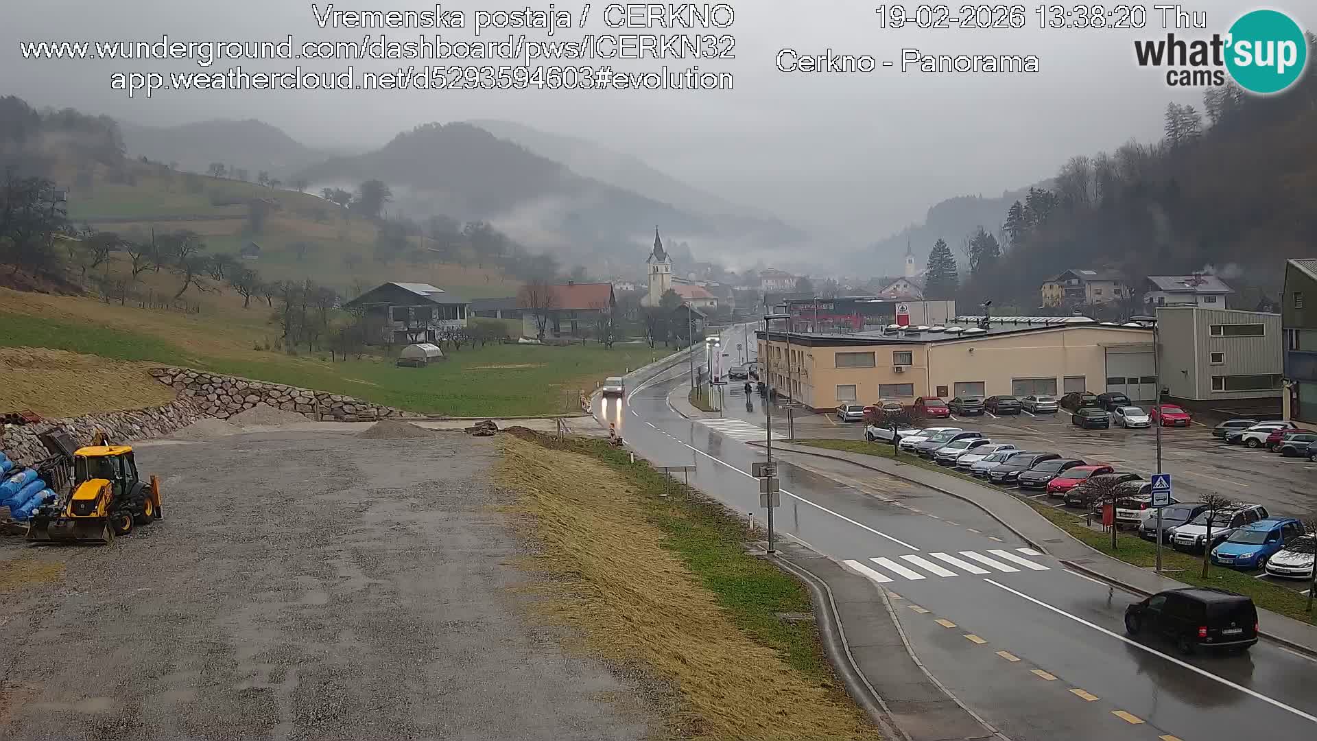 Cerkno ulaz u grad – Kamera uživo
