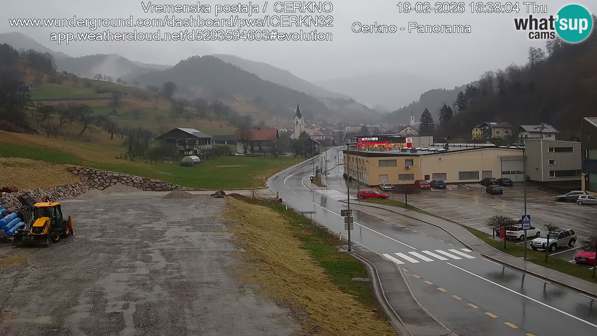 Cerkno Stadteingang Live-Webcam