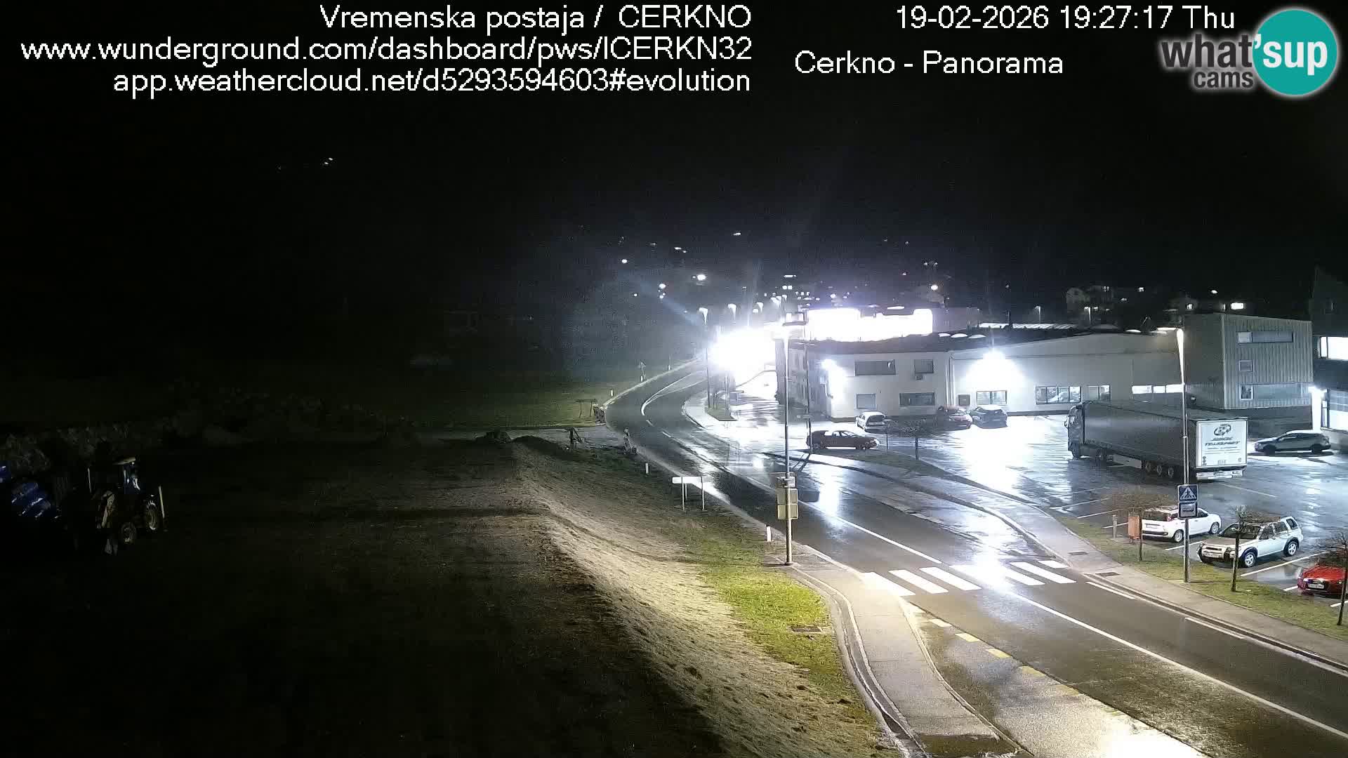 Cerkno Stadteingang Live-Webcam