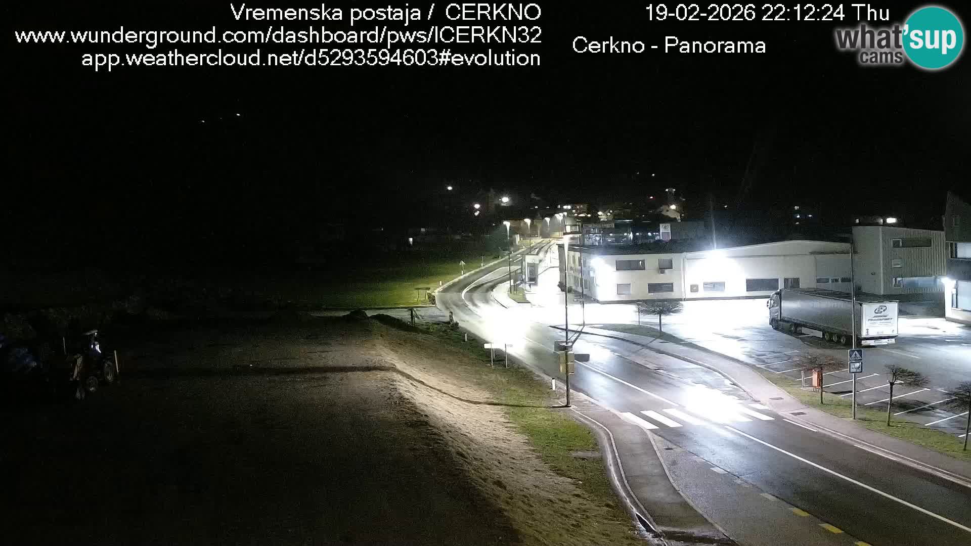 Cerkno Stadteingang Live-Webcam