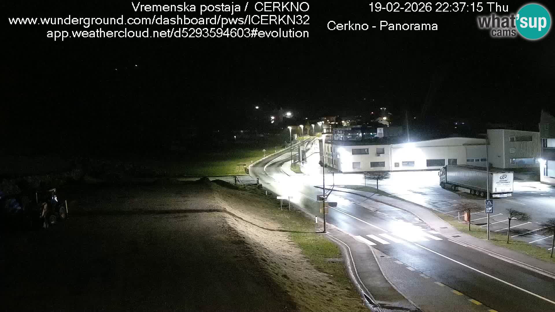 Webcam Ingresso Città di Cerkno