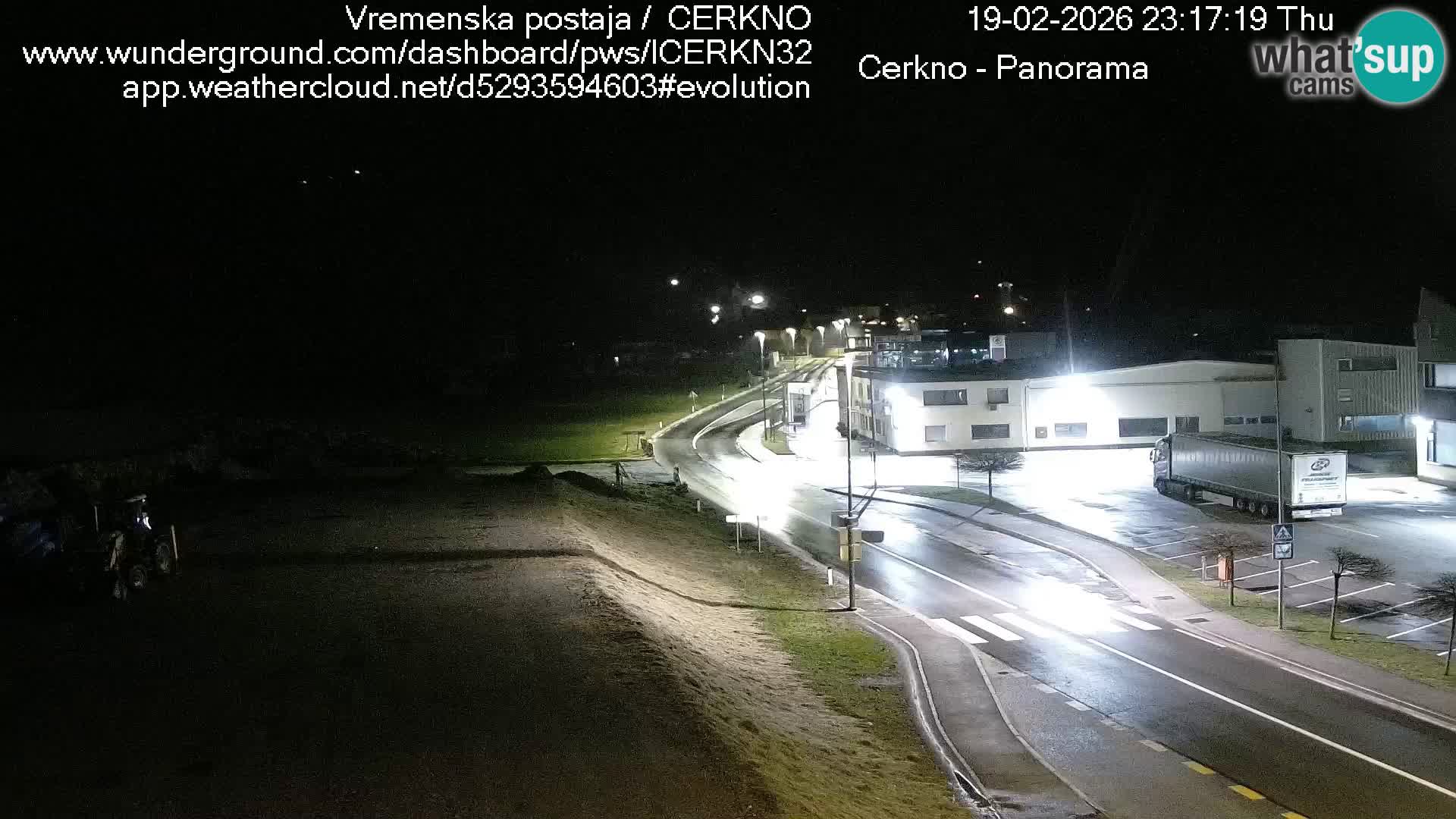 Webcam Ingresso Città di Cerkno