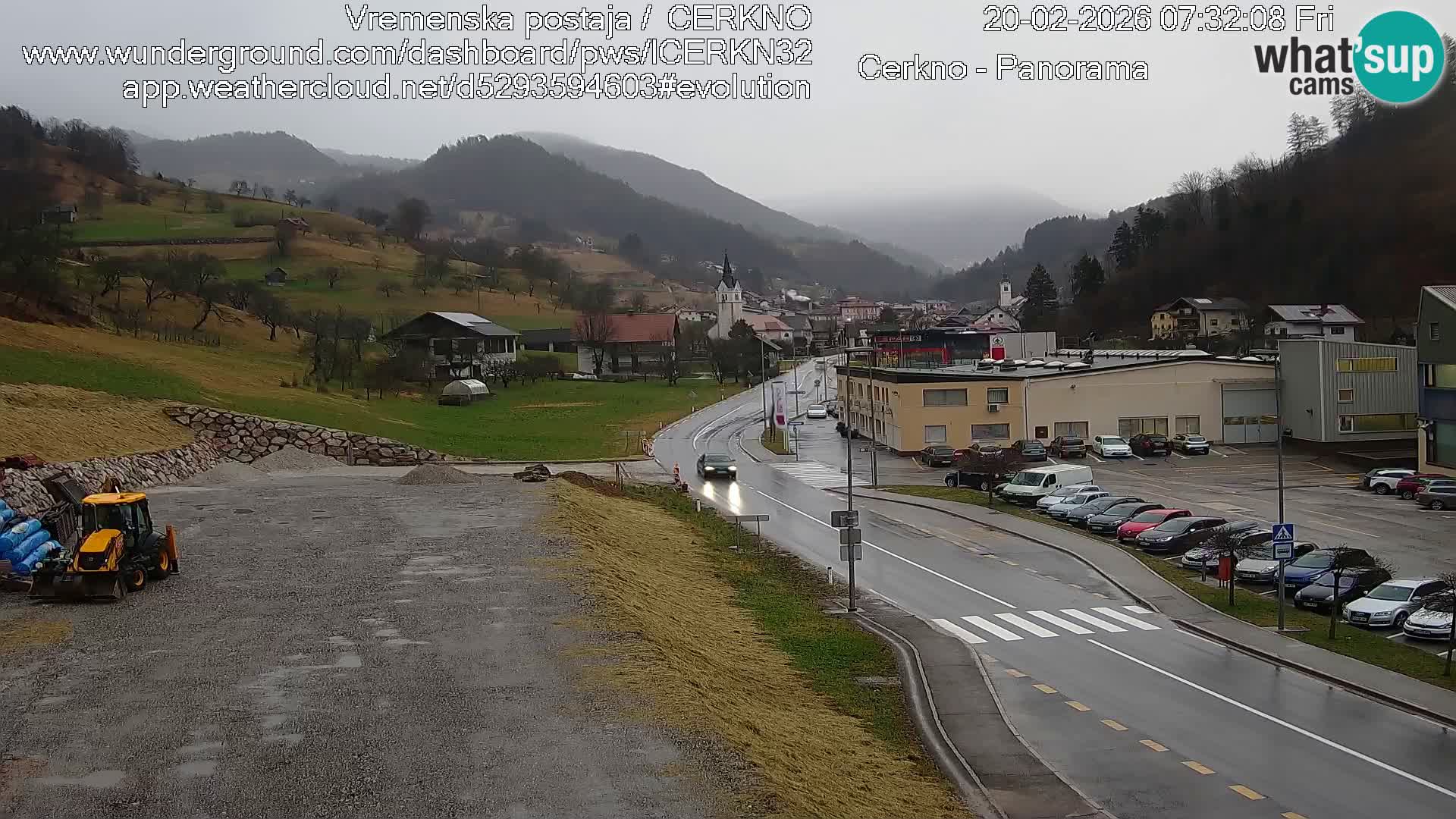 Cerkno ulaz u grad – Kamera uživo