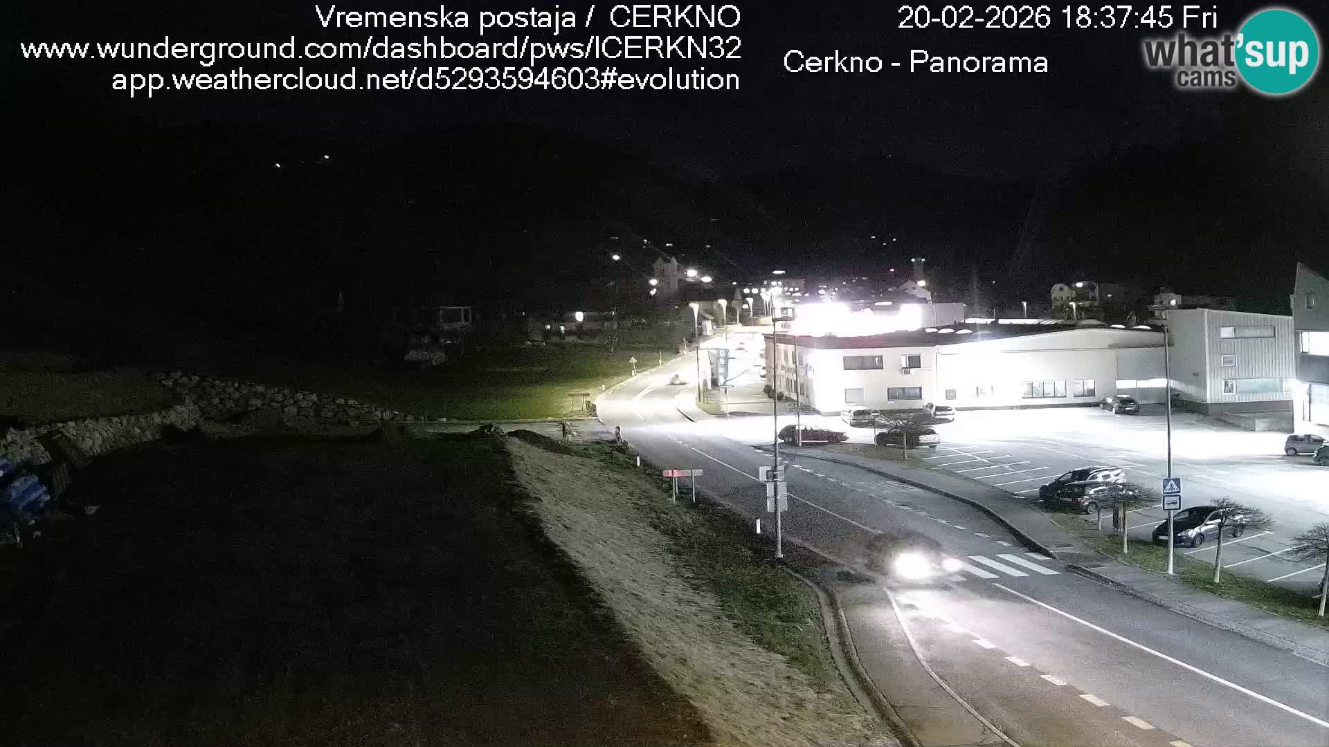 Cerkno Stadteingang Live-Webcam