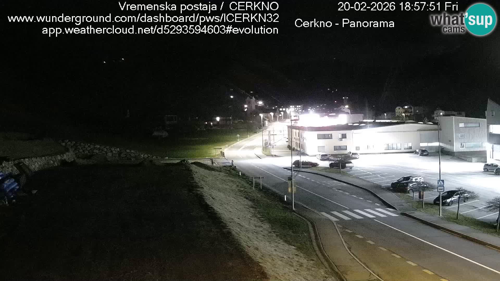 Webcam Ingresso Città di Cerkno