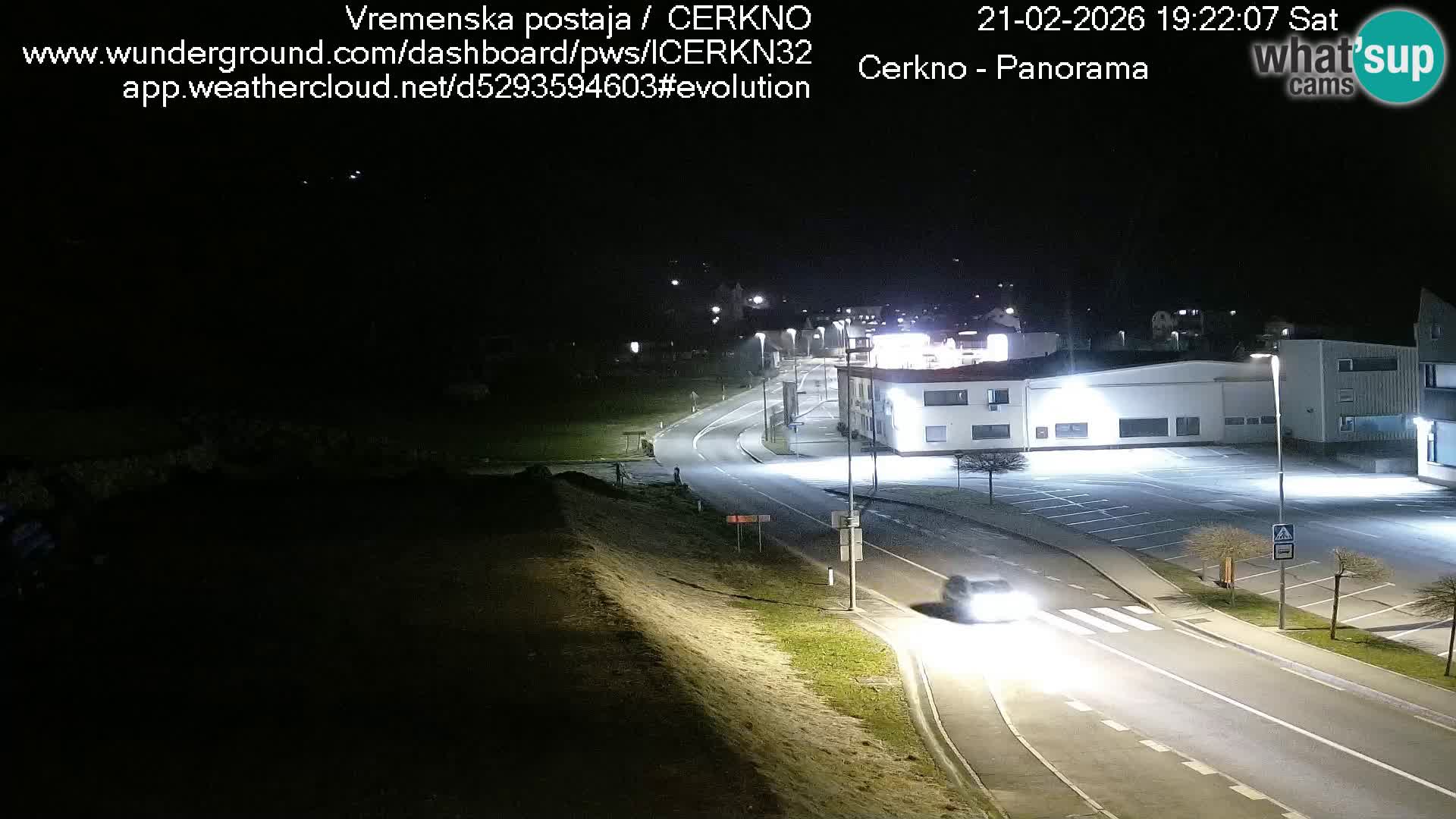 Webcam Ingresso Città di Cerkno