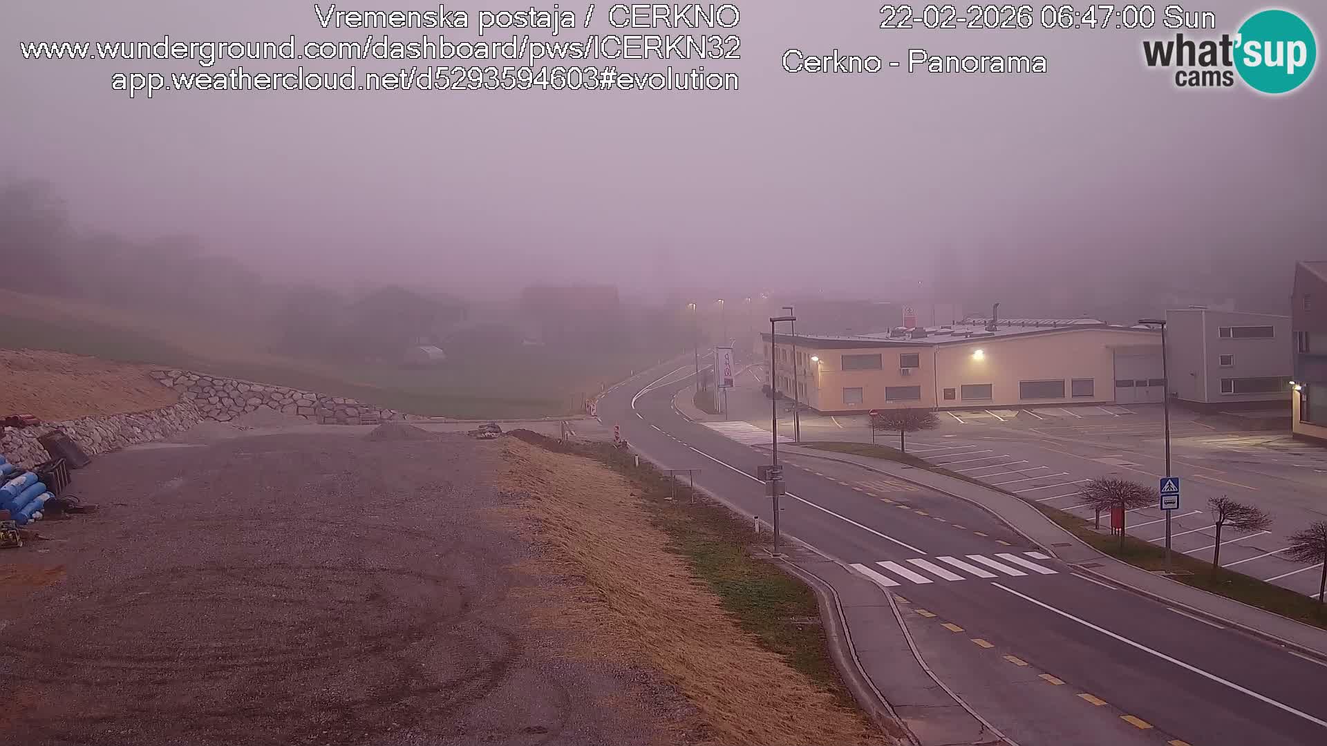 Cerkno ulaz u grad – Kamera uživo