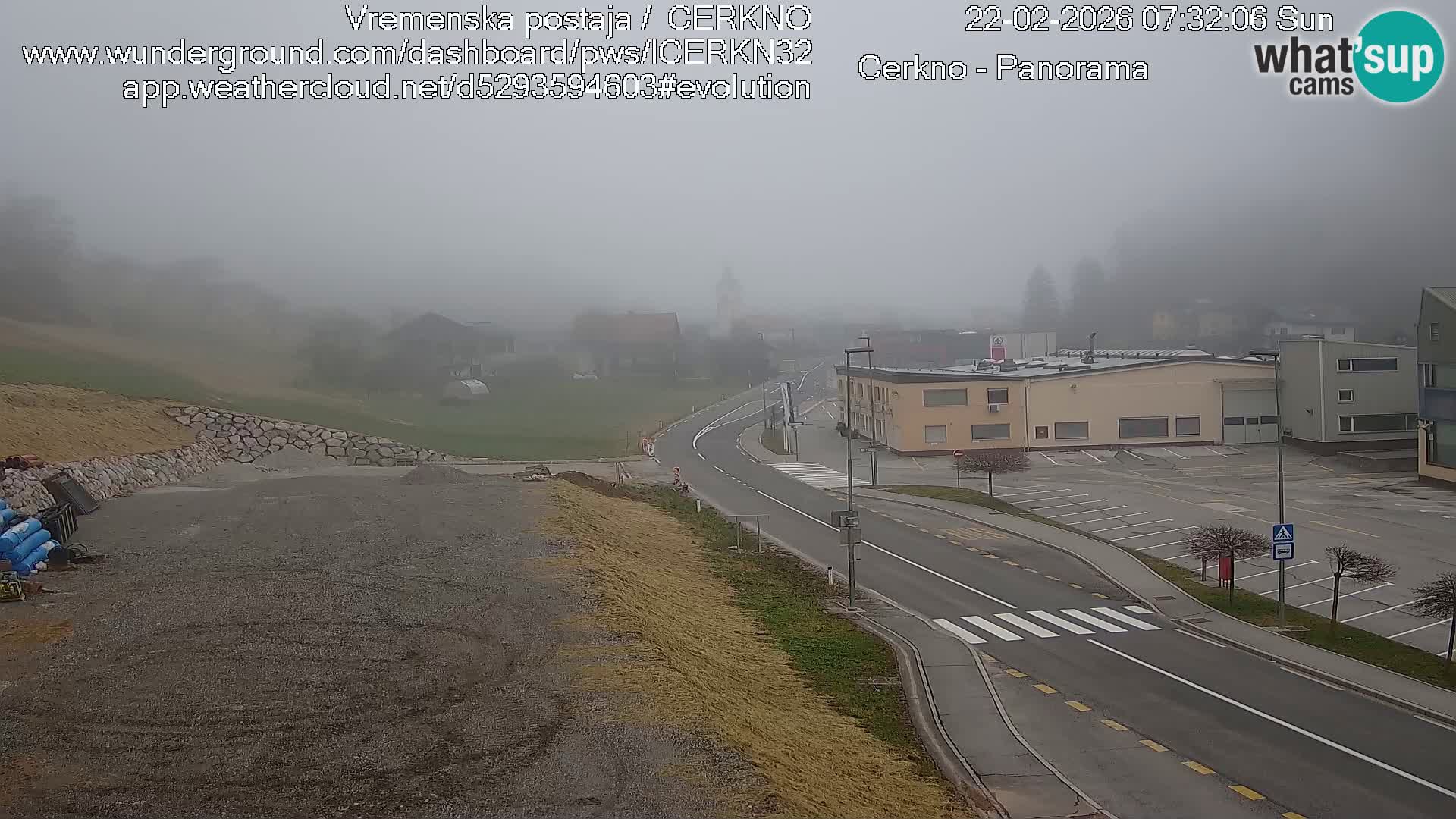 Cerkno ulaz u grad – Kamera uživo