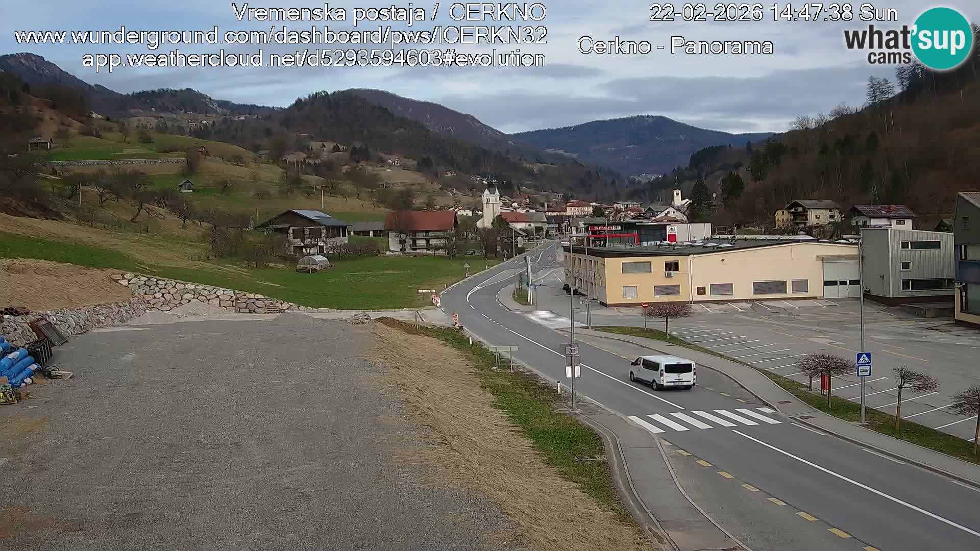 Webcam Ingresso Città di Cerkno