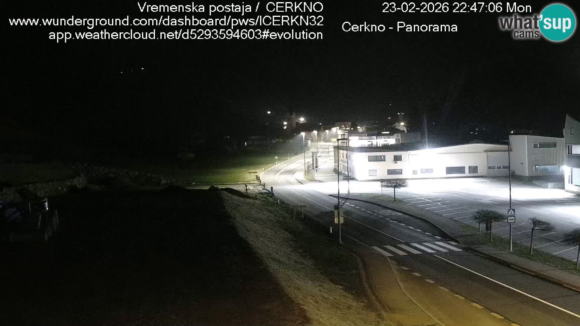 Webcam Ingresso Città di Cerkno