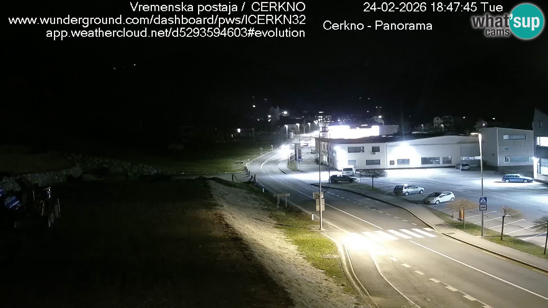 Webcam Ingresso Città di Cerkno