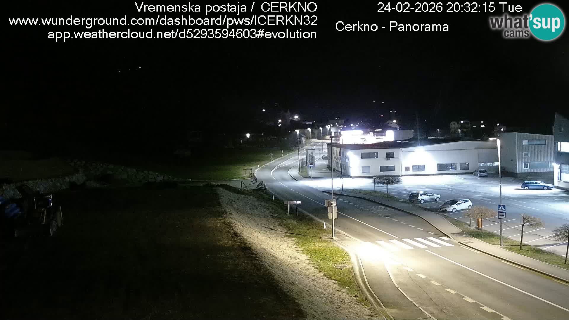 Webcam Ingresso Città di Cerkno