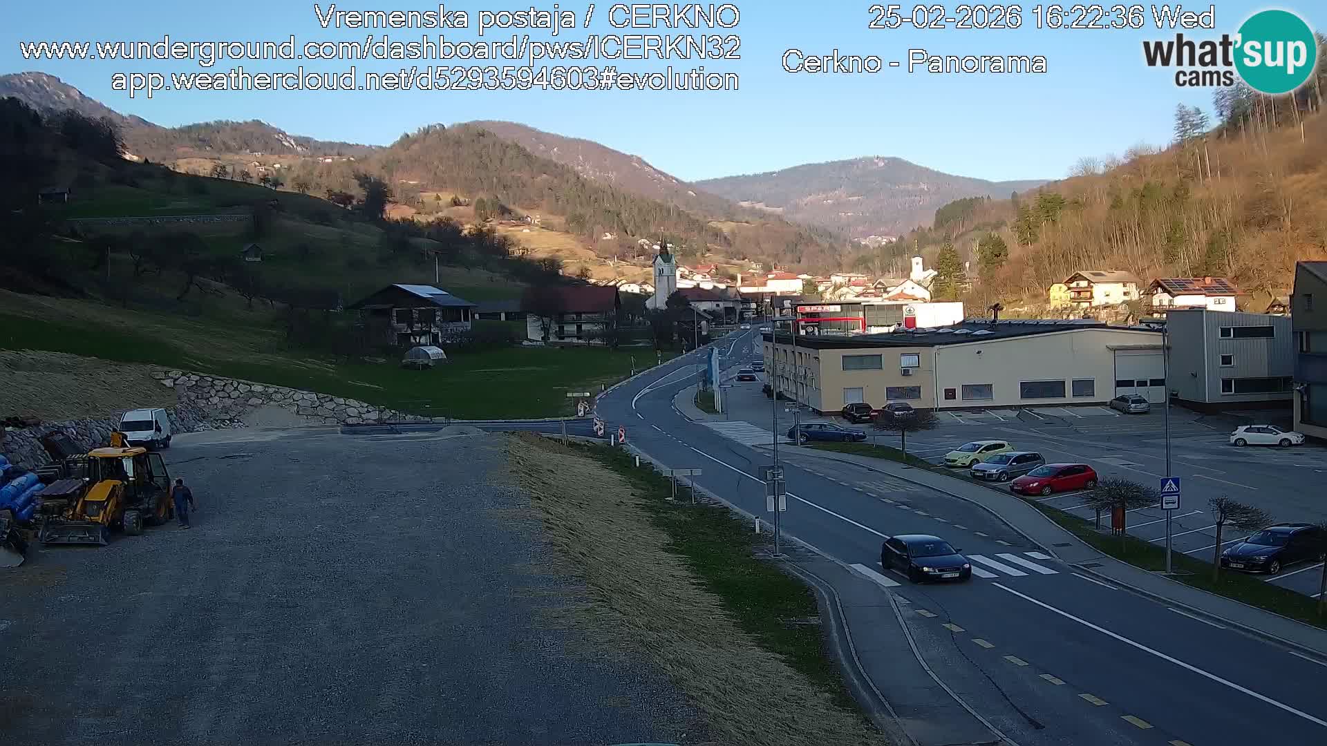 Cerkno ulaz u grad – Kamera uživo