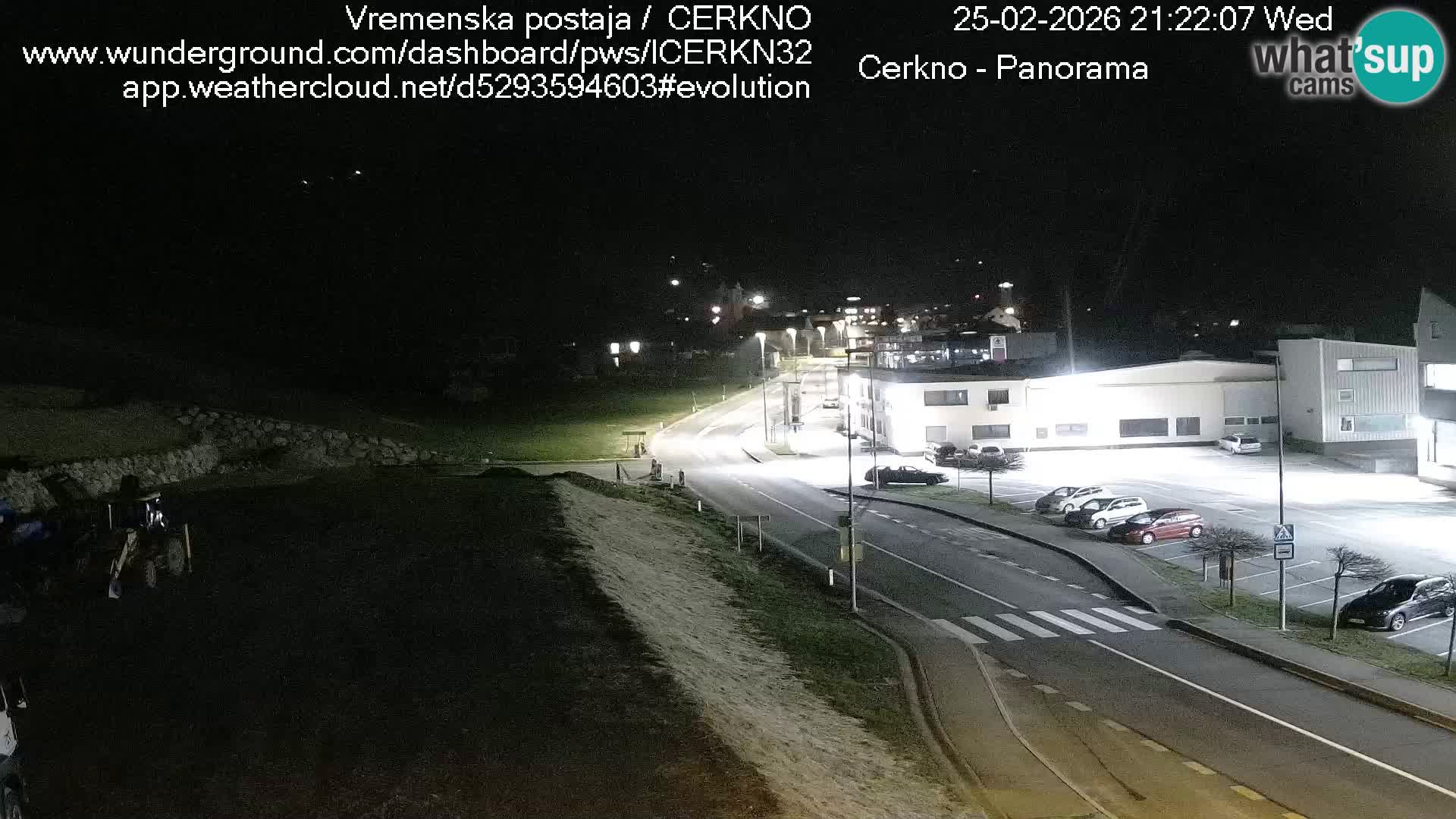 Cerkno Stadteingang Live-Webcam