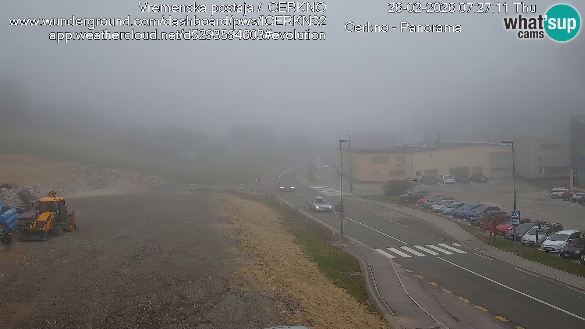 Cerkno Stadteingang Live-Webcam
