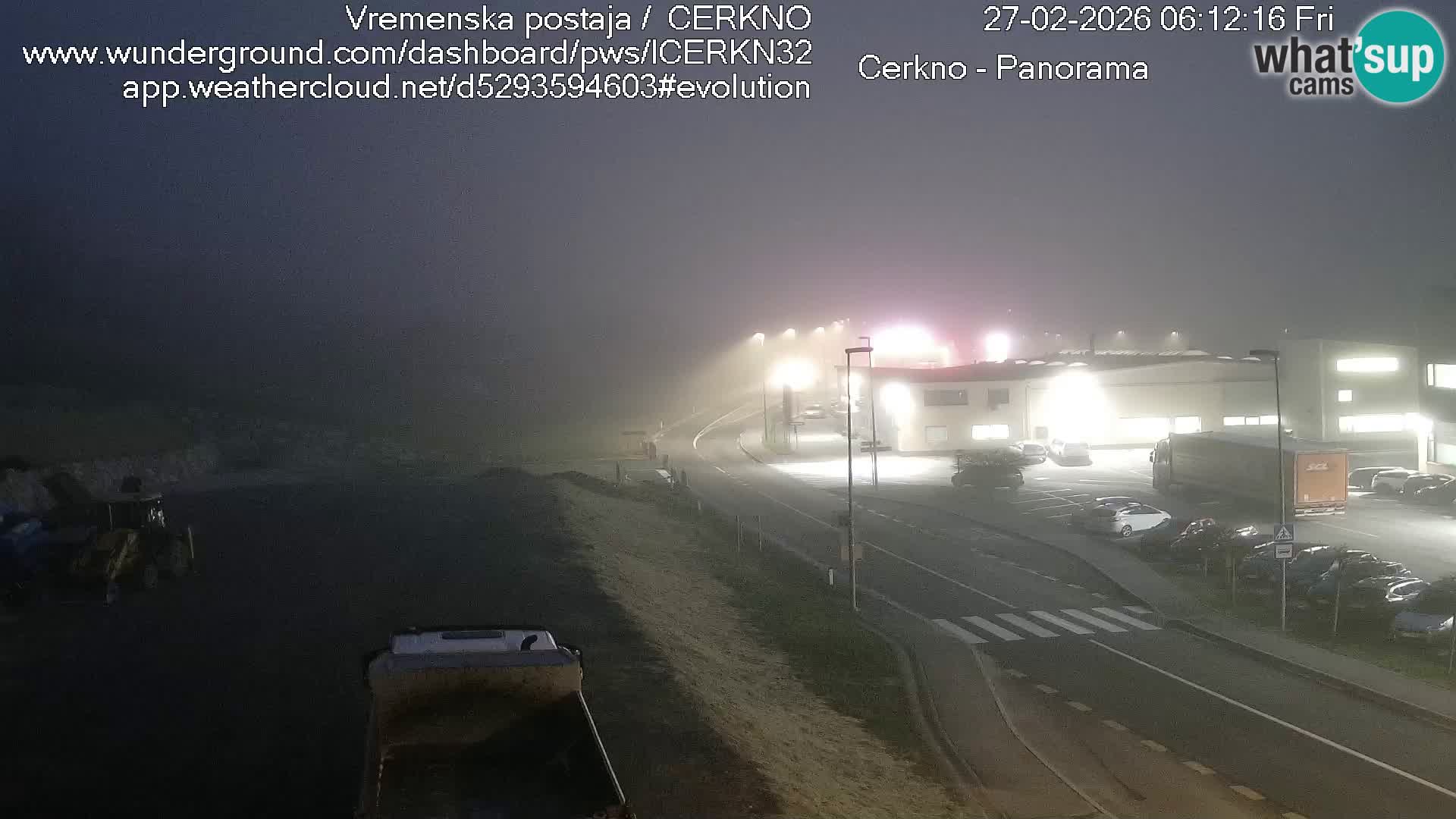 Cerkno ulaz u grad – Kamera uživo