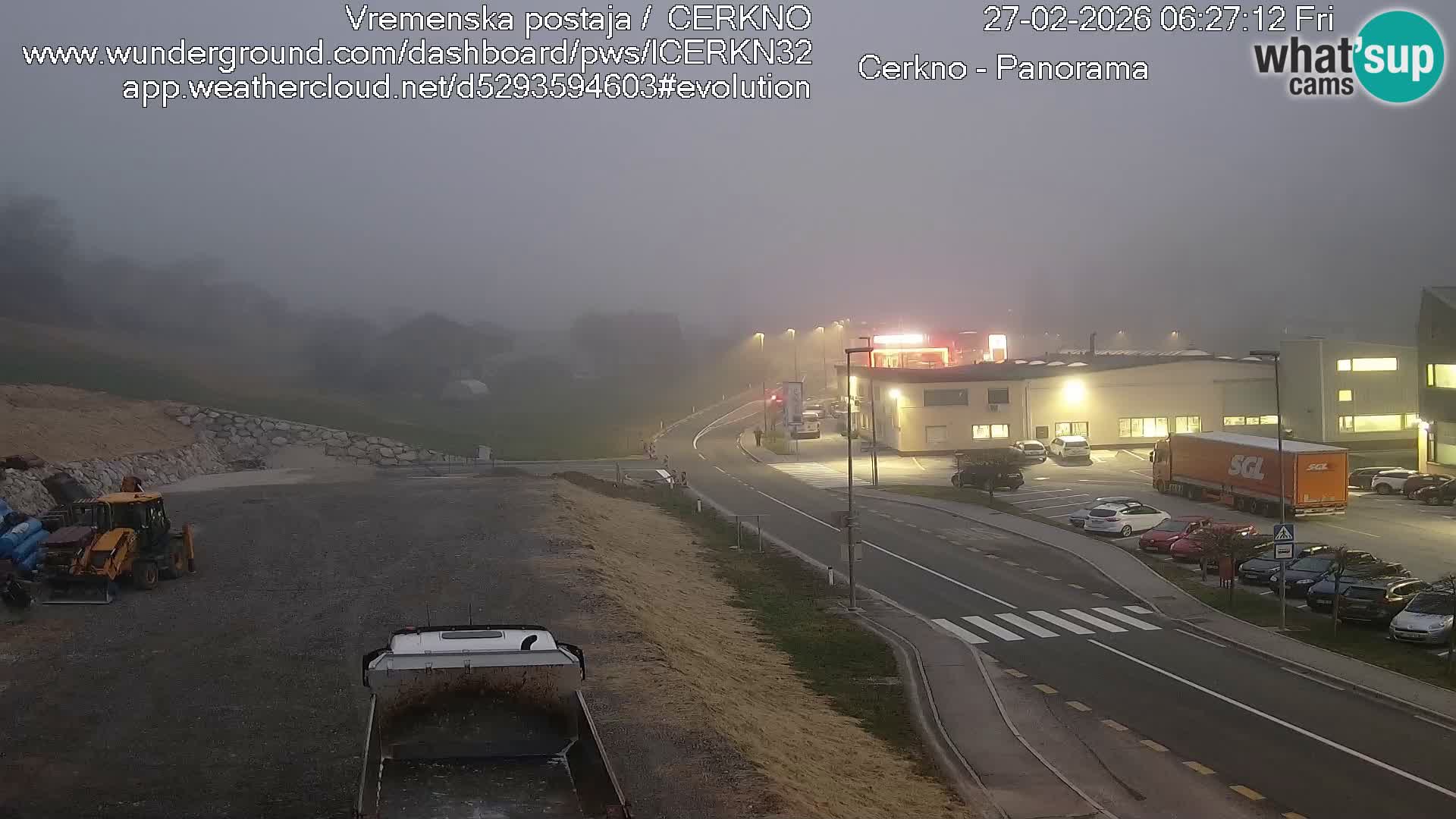 Cerkno ulaz u grad – Kamera uživo