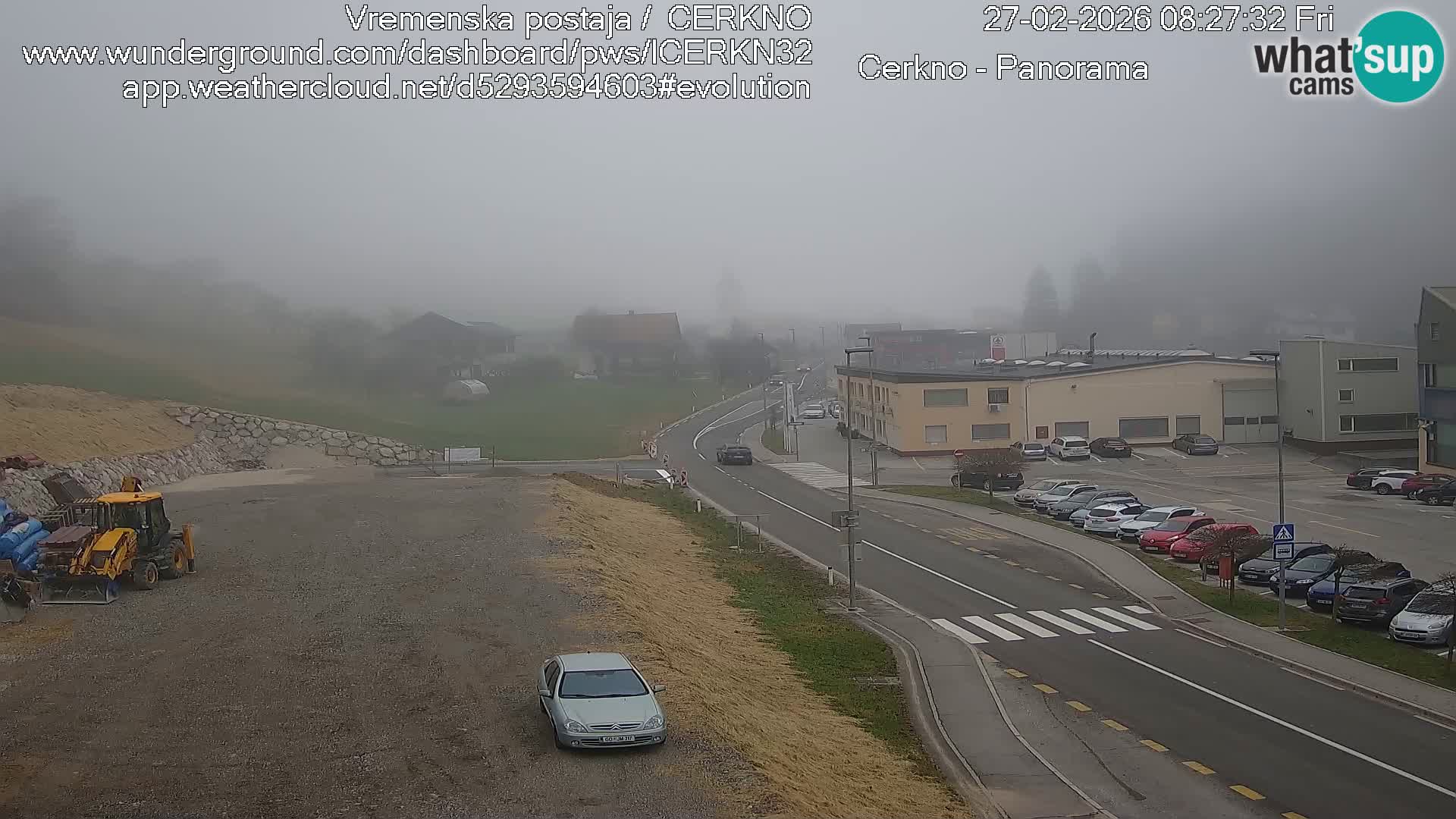 Cerkno ulaz u grad – Kamera uživo