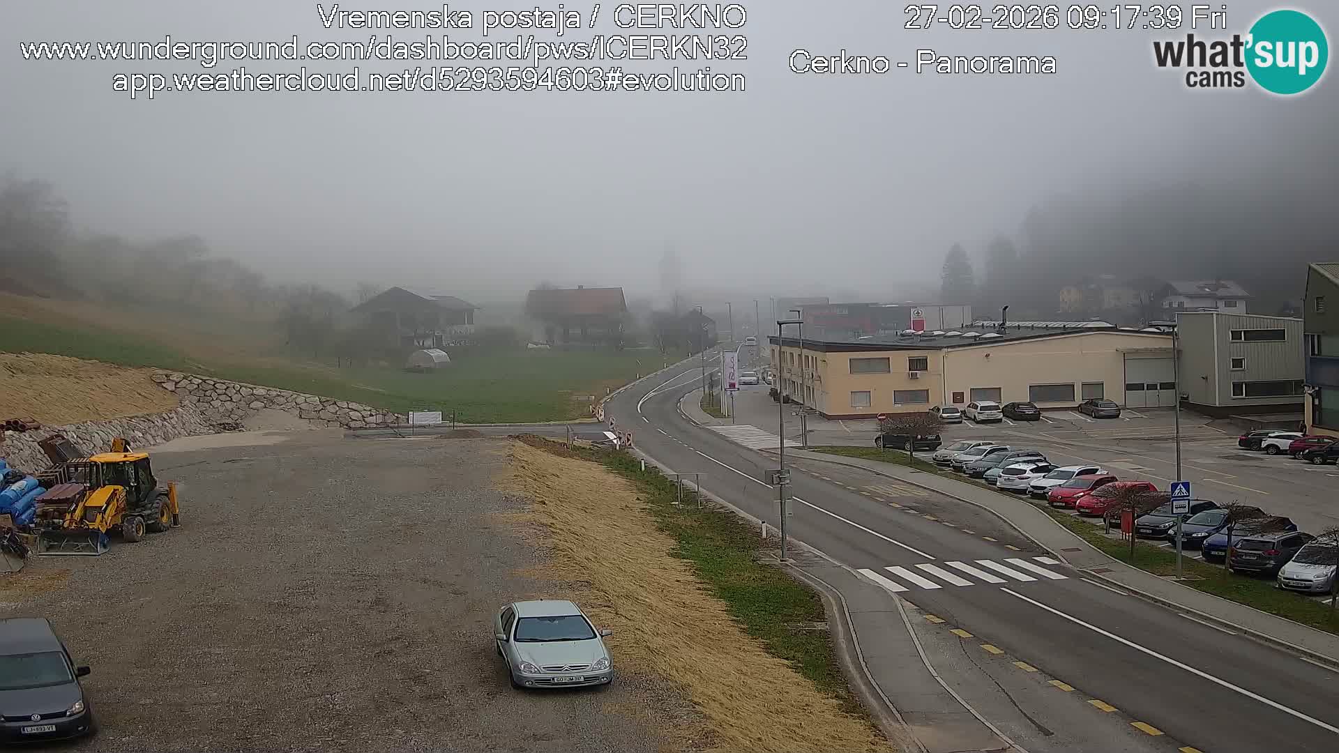 Cerkno Stadteingang Live-Webcam