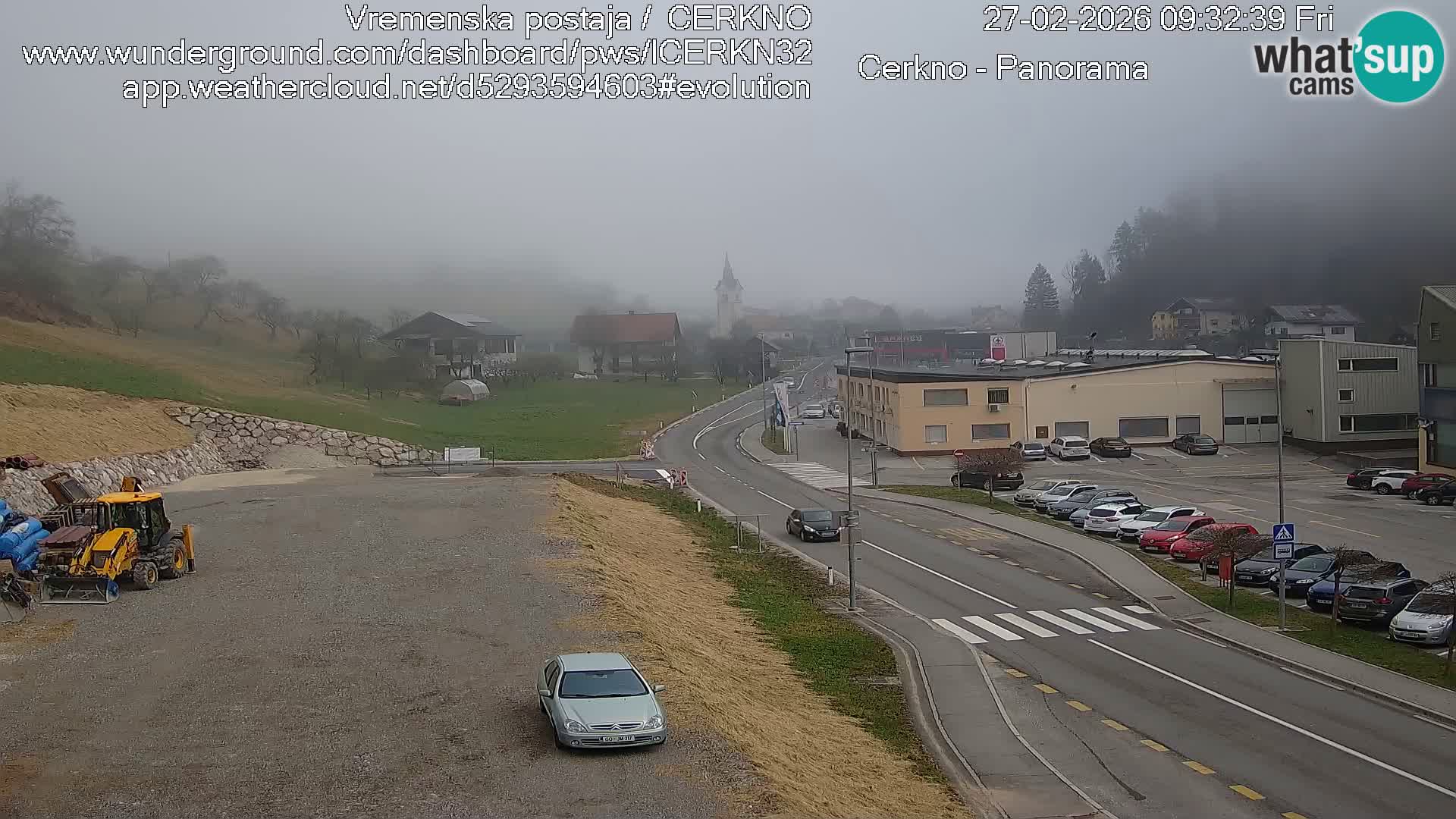 Webcam Ingresso Città di Cerkno