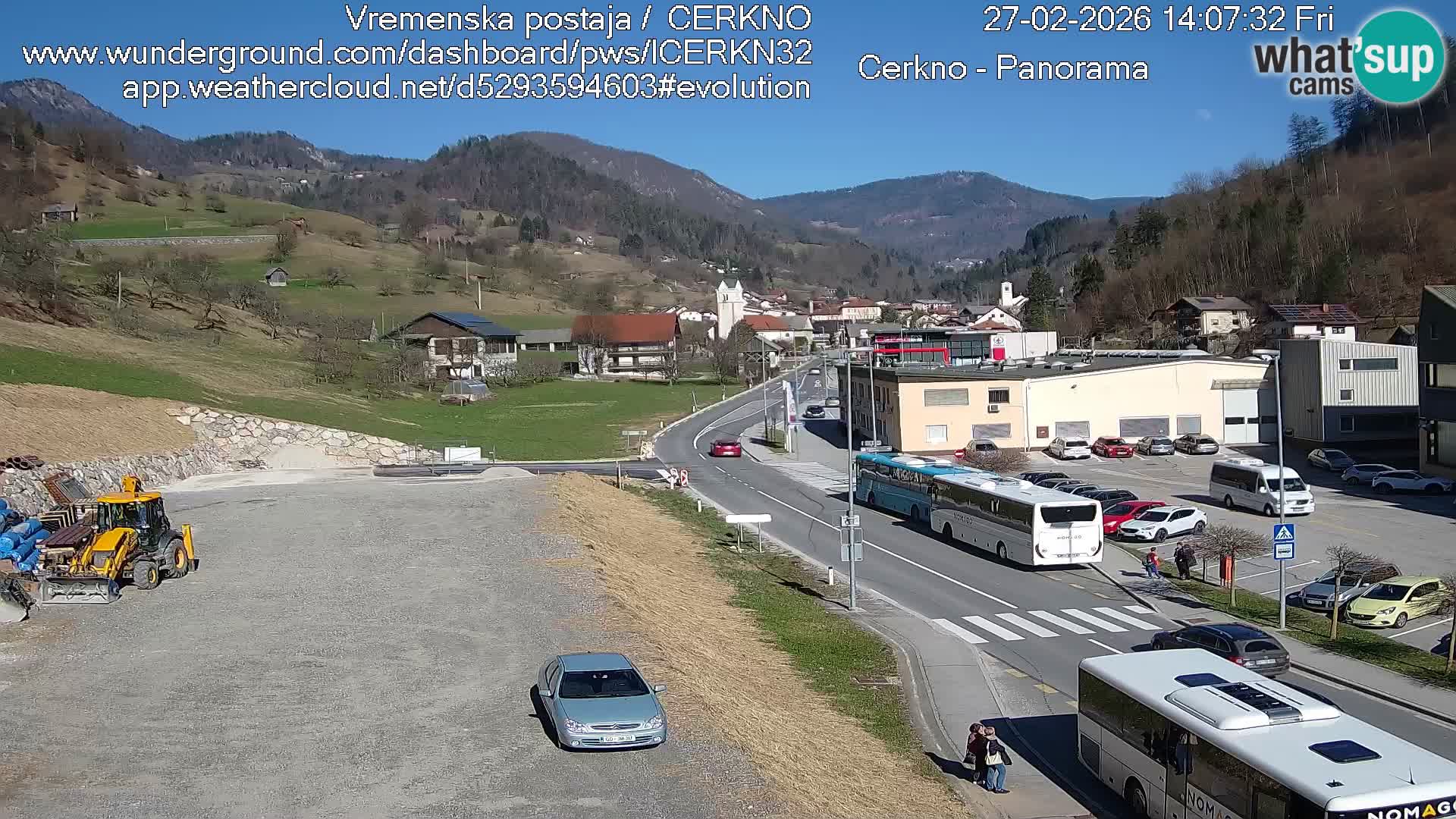 Cerkno Stadteingang Live-Webcam