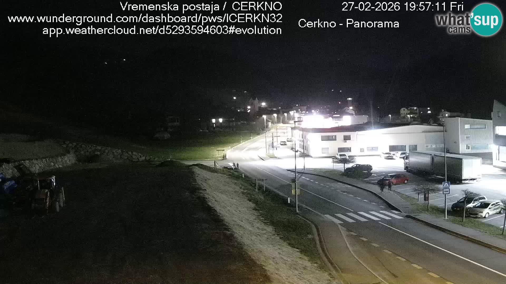 Cerkno Stadteingang Live-Webcam