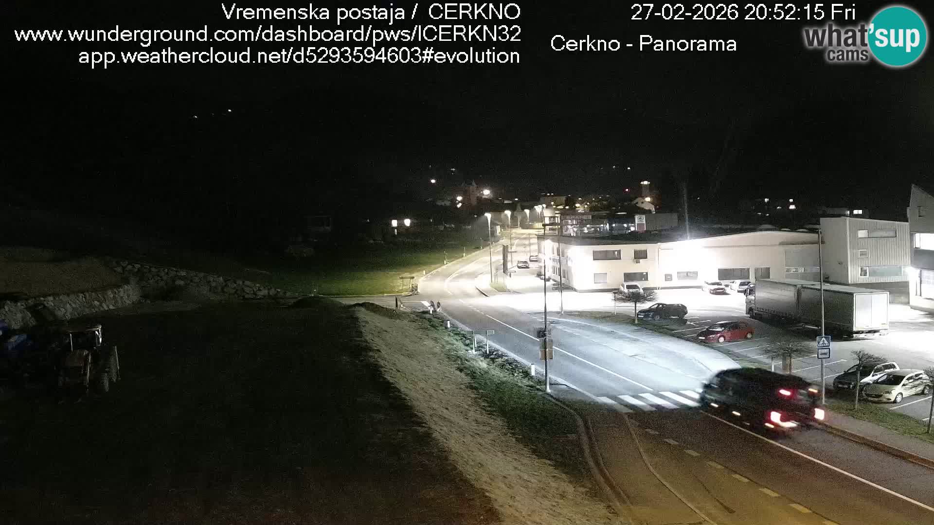 Webcam Ingresso Città di Cerkno