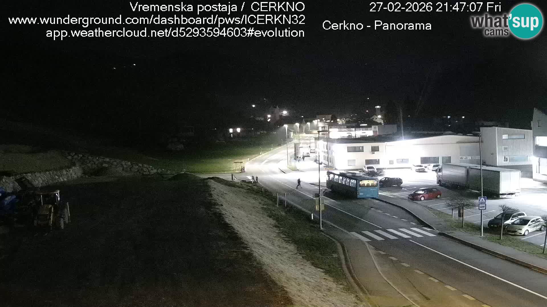 Webcam Ingresso Città di Cerkno