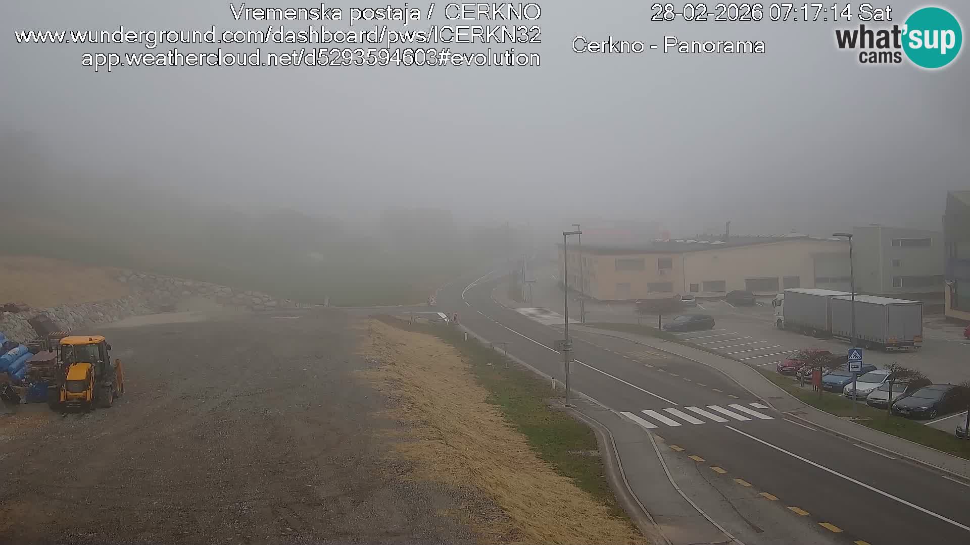 Cerkno ulaz u grad – Kamera uživo